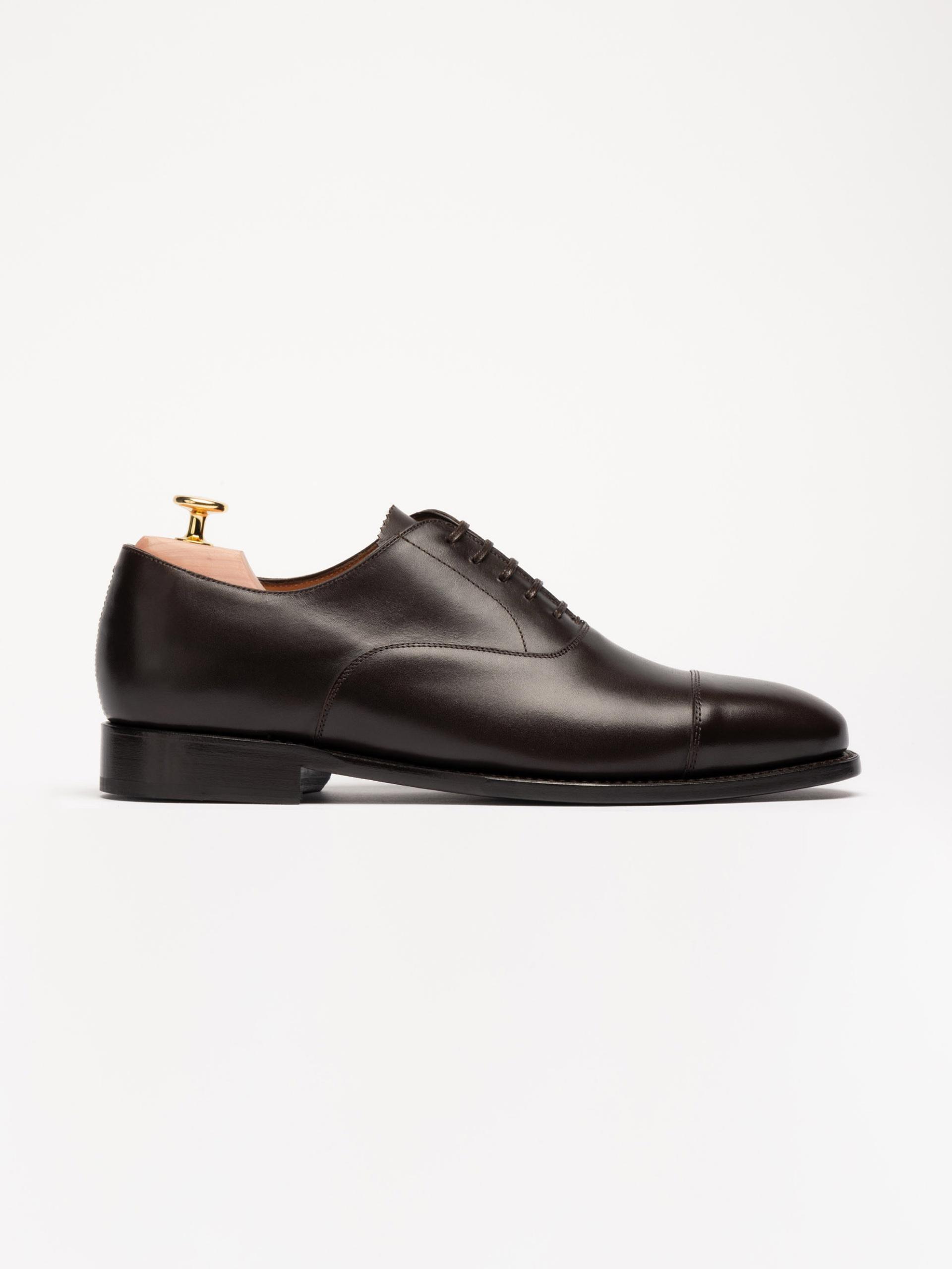 The Oxford Rubber Sole Brown Calf 1