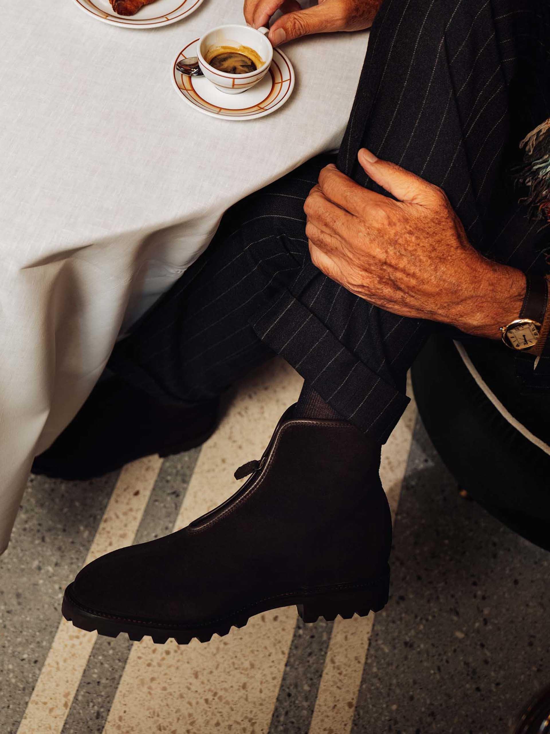 The Alpine Boot Brown Suede 2