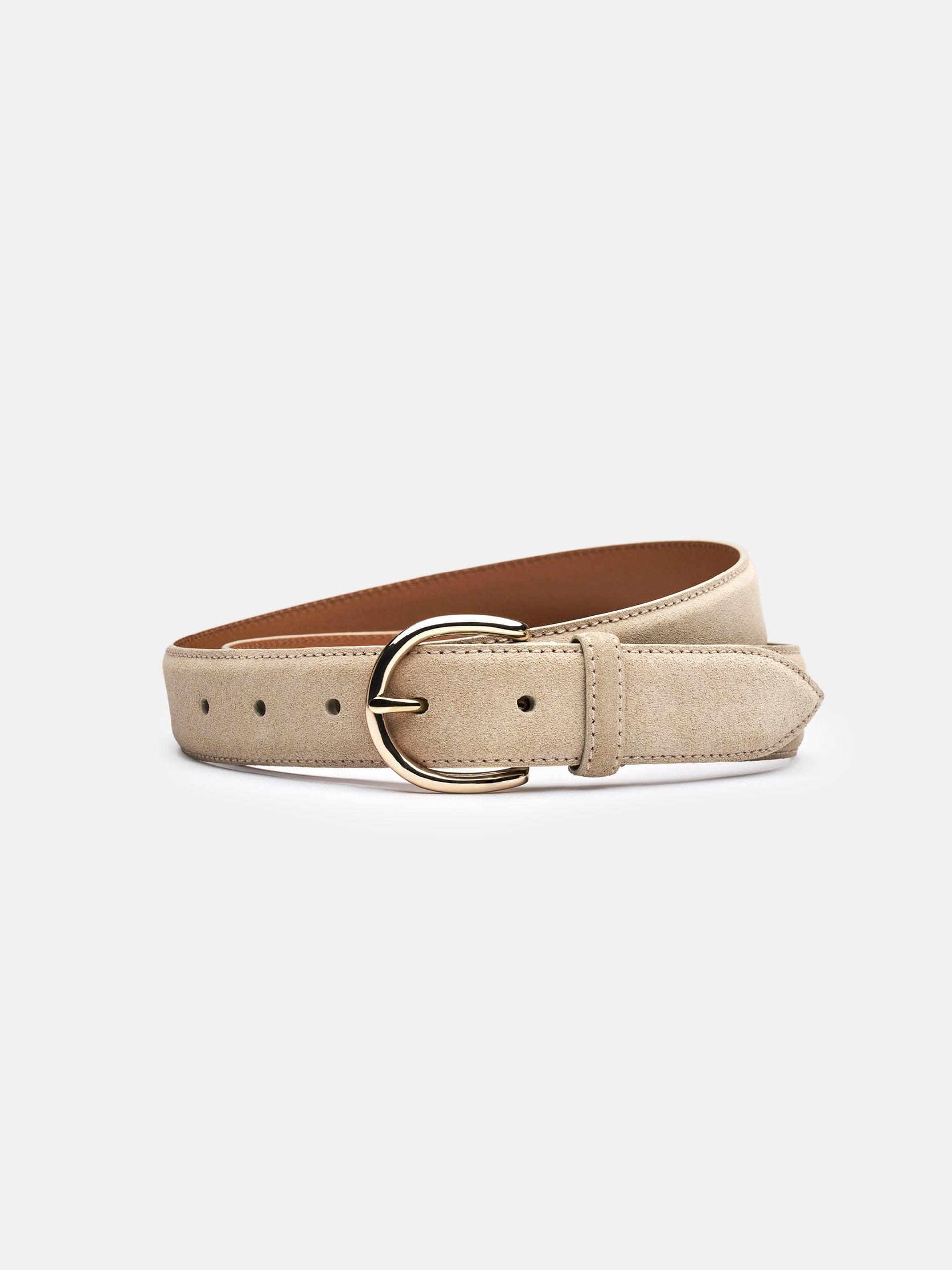 The Belt Sand Suede 1