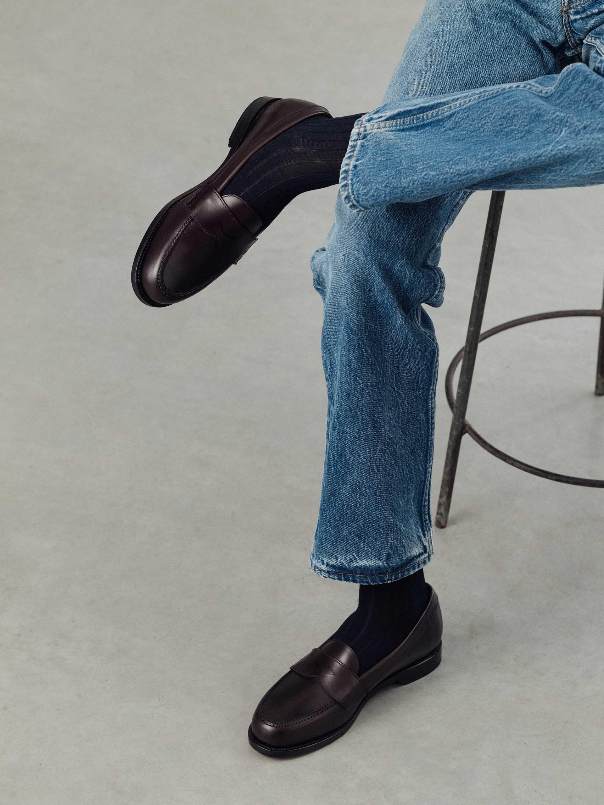 The Ivy Loafer Burgundy Calf 2