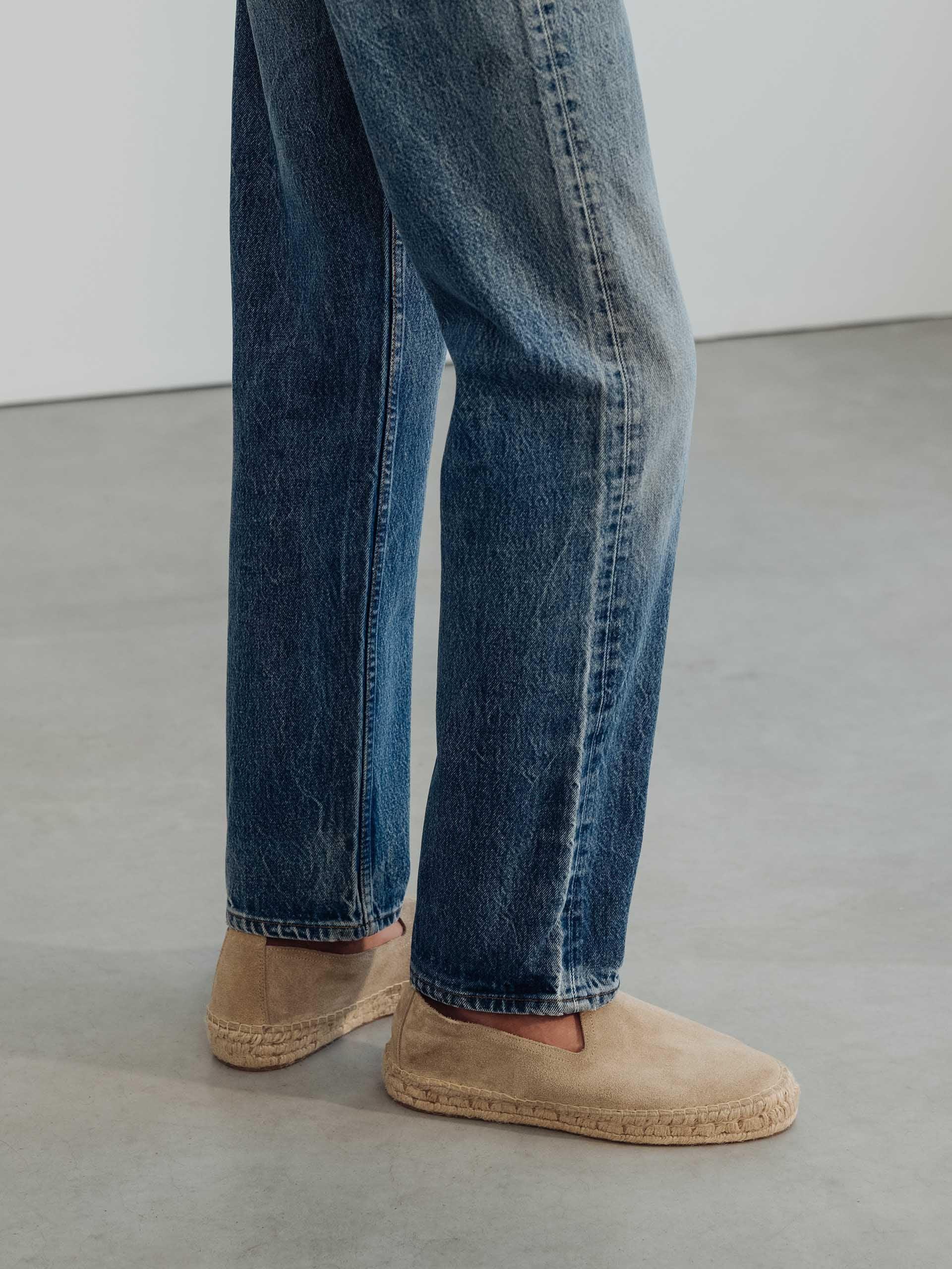 The Espadrille Beige Suede 2