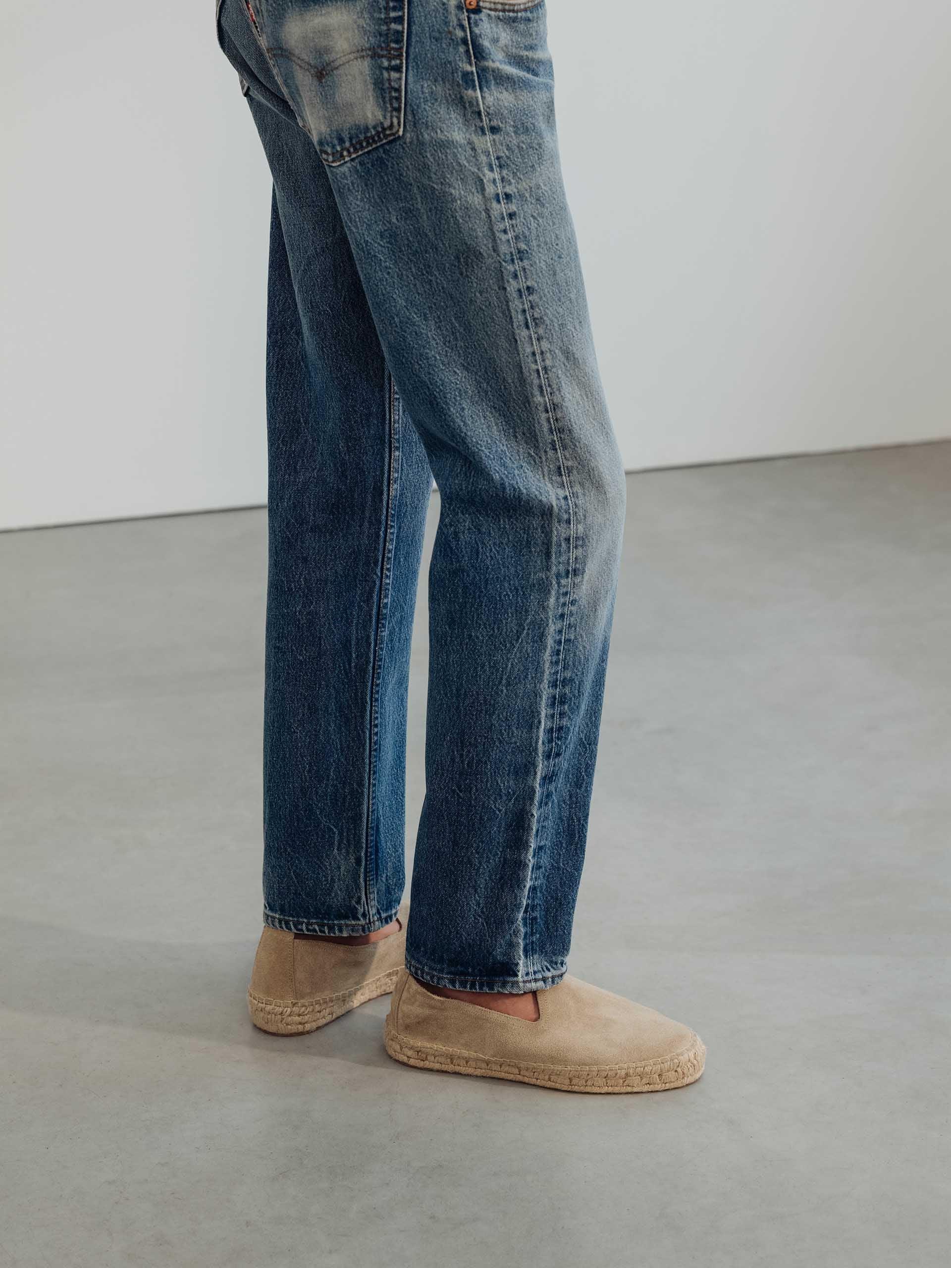 Die Espadrille Beige Suede 2