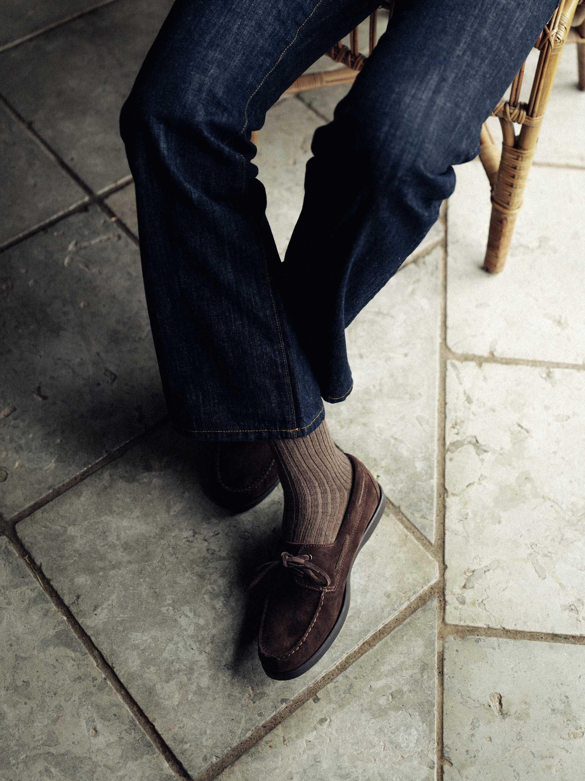 The Boat Shoe Brown Suede 2