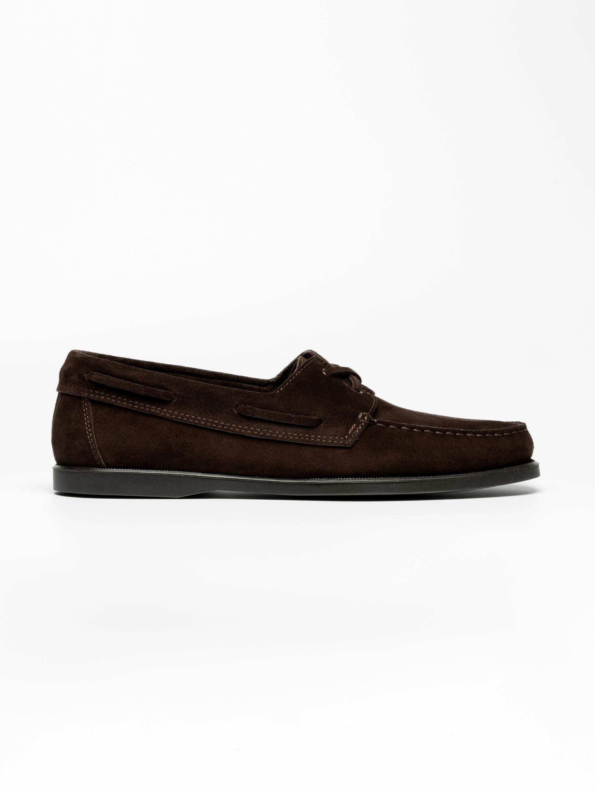 The Boat Shoe Brown Suede 1