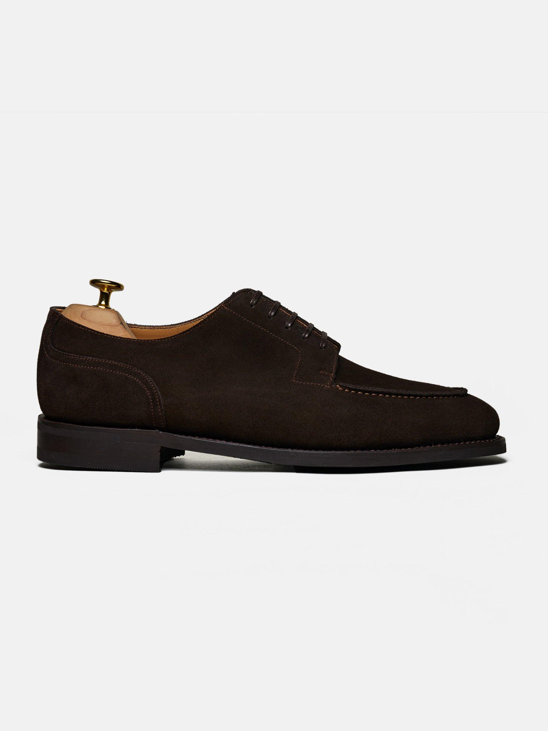 The Split Toe Derby Brown Suede 1