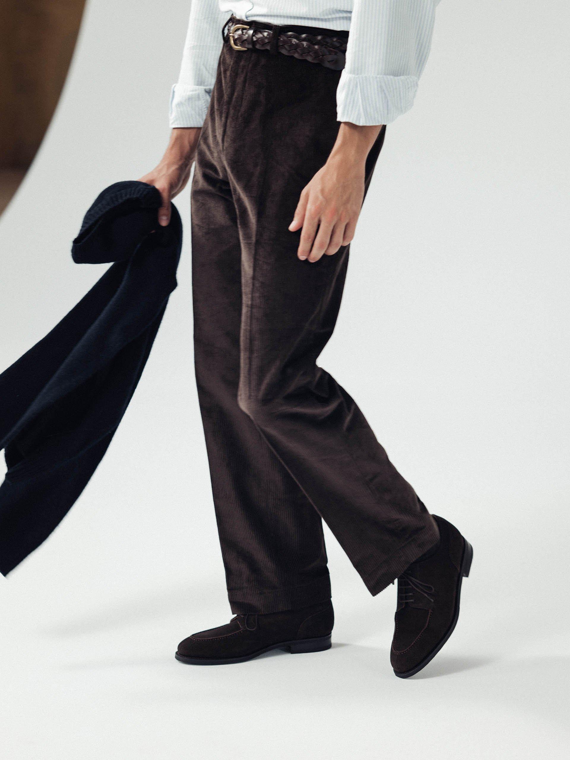 The Split Toe Derby Brown Suede 2