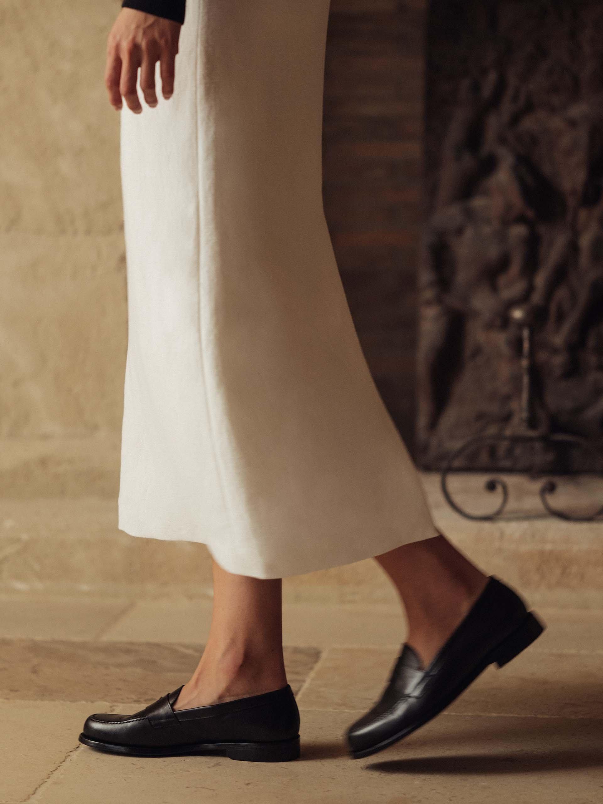 The Penny Loafer Black Calf 2