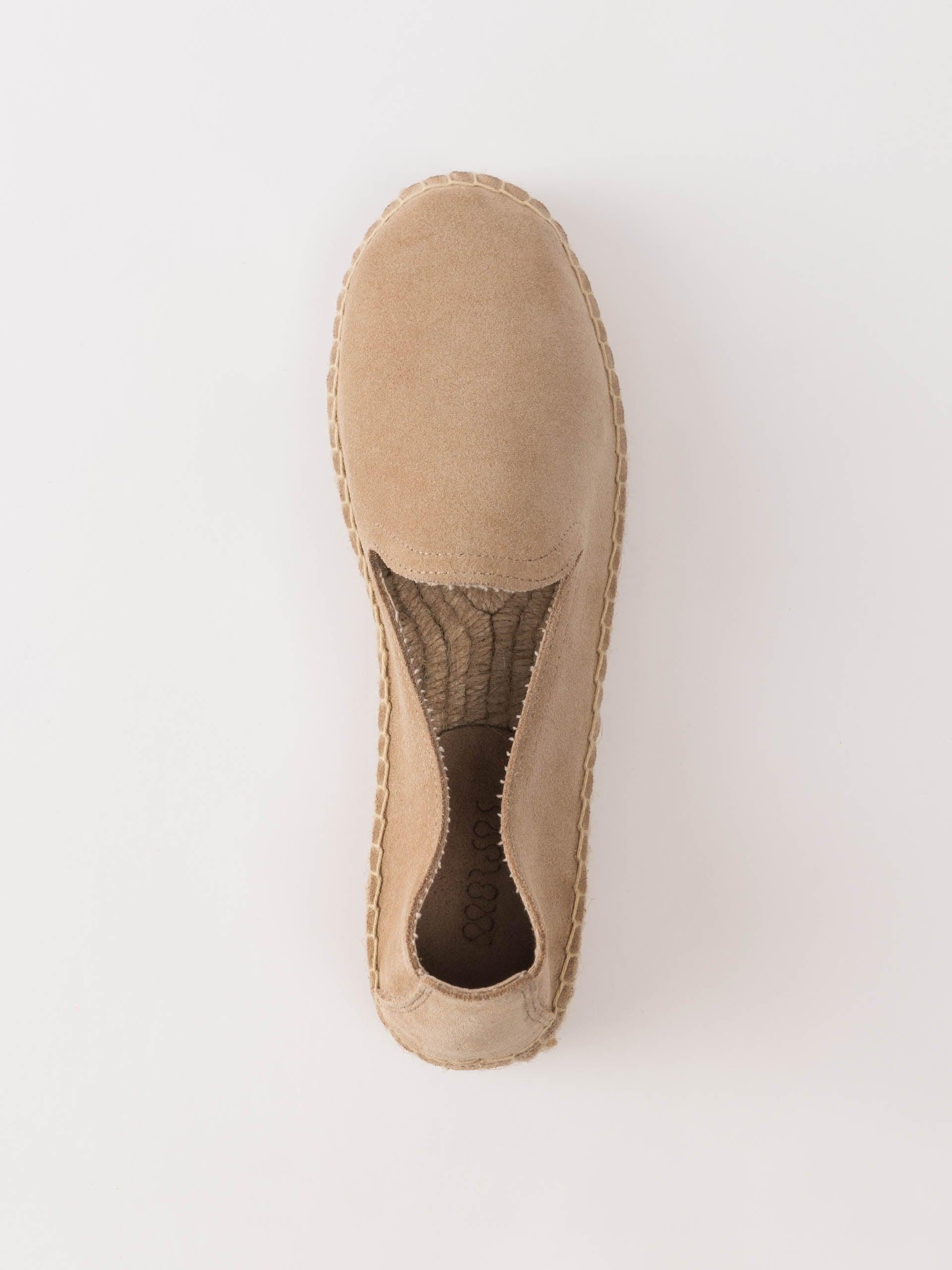 The Espadrille Beige Suede 2