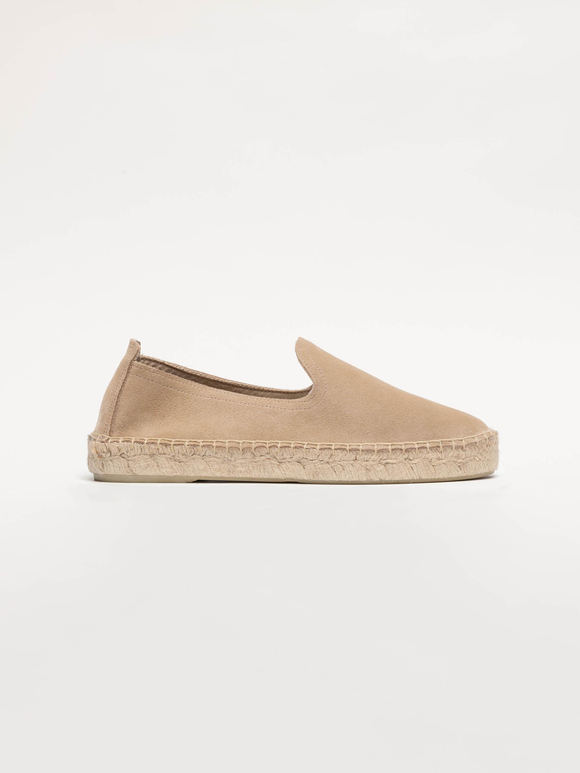 The Espadrille Beige Suede 1