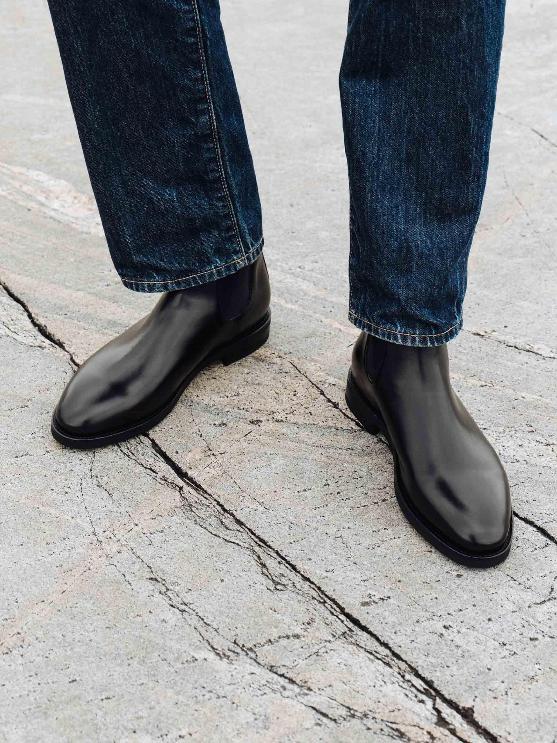 The Chelsea Boot Black Calf 2