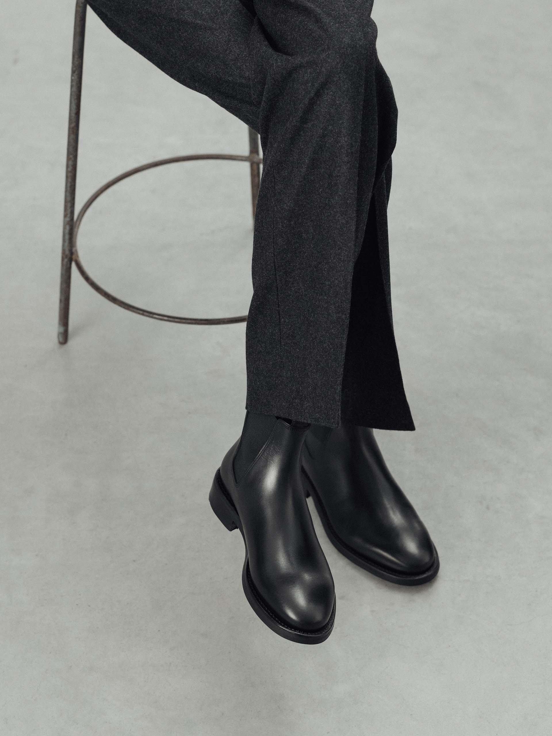 The Chelsea Boot Black Calf 2