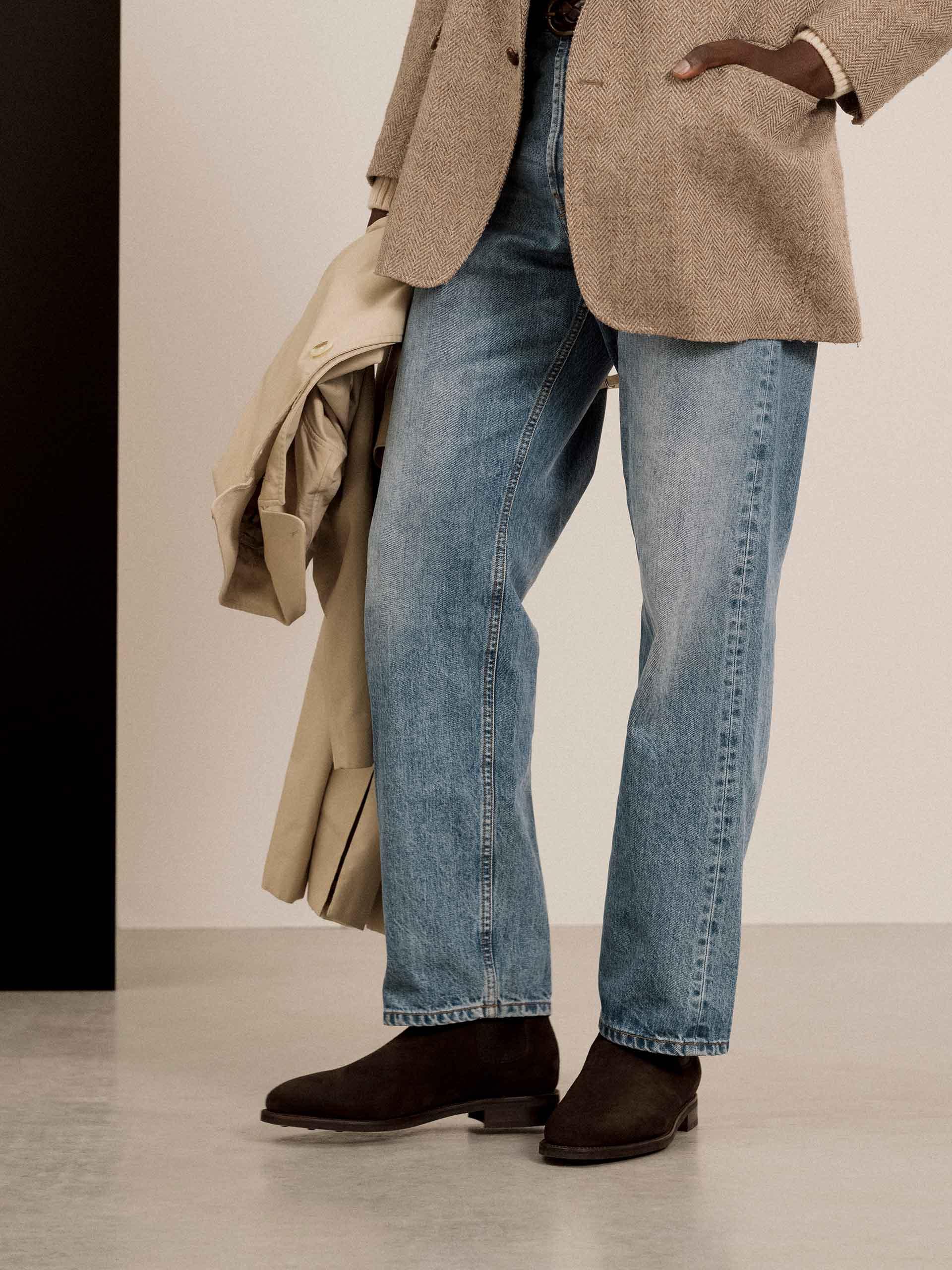 The Chelsea Boot Brown Suede 2