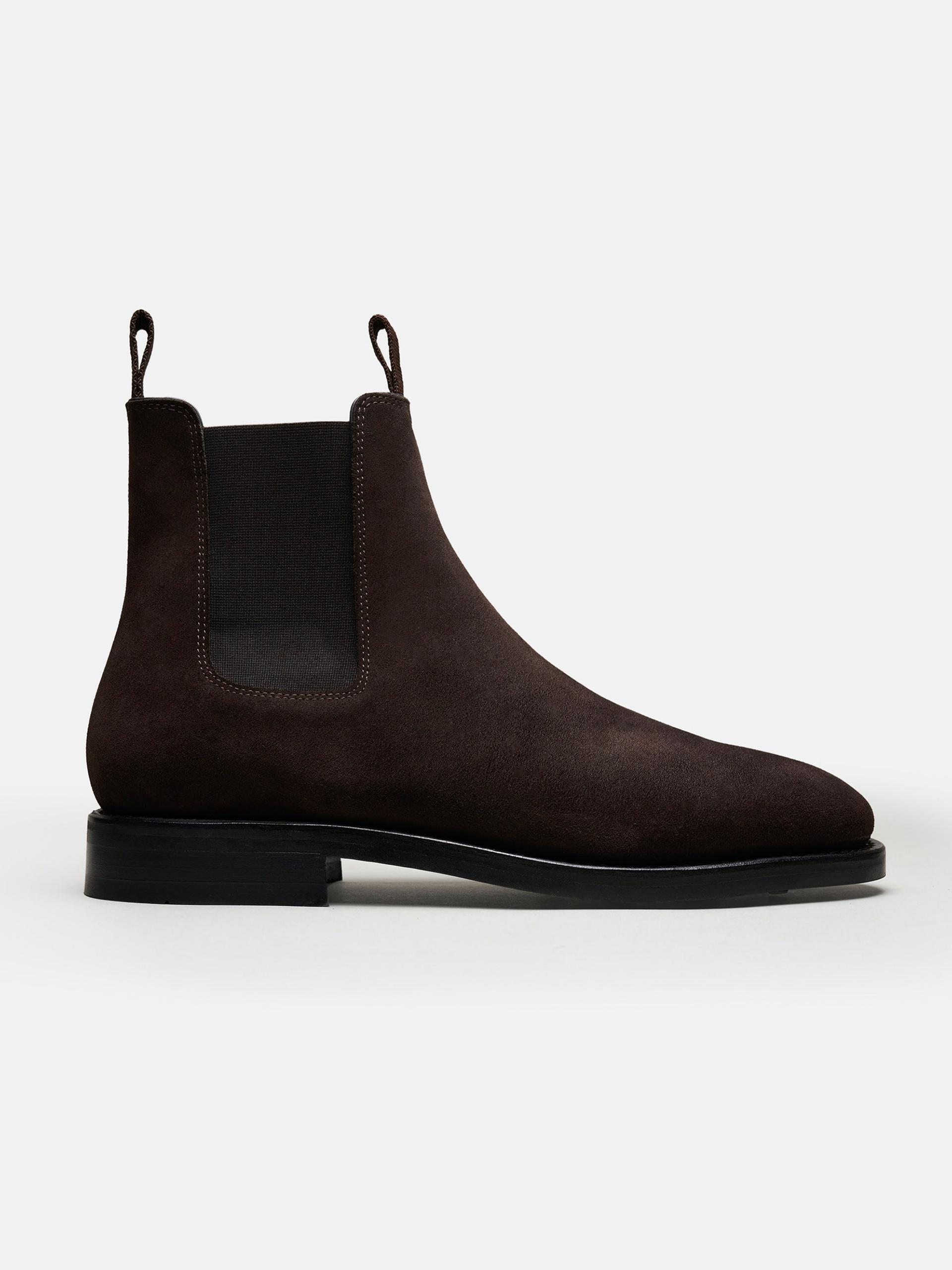 The Chelsea Boot Brown Suede 1