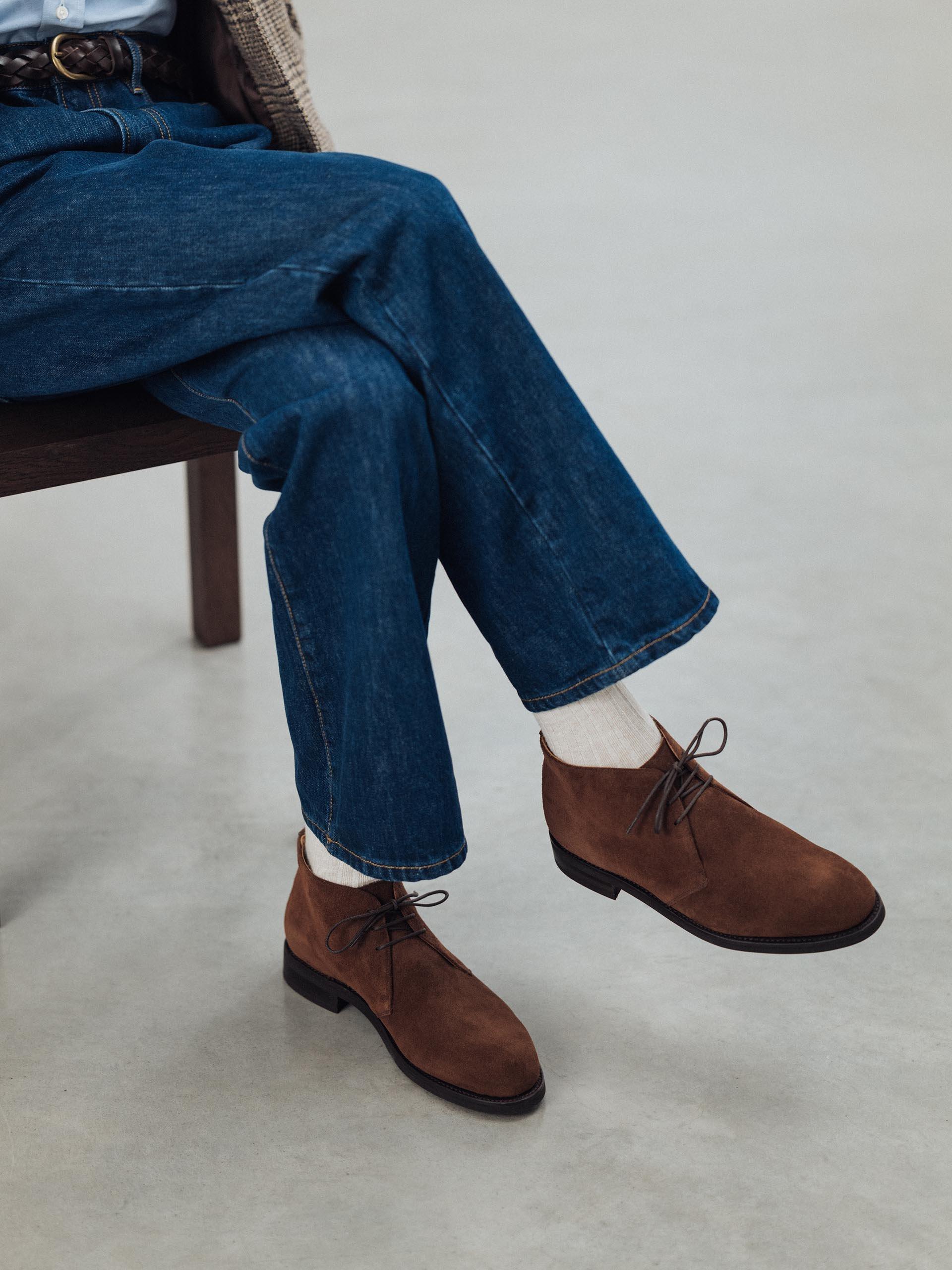 The Chukka Boot Medium Brown Suede 2