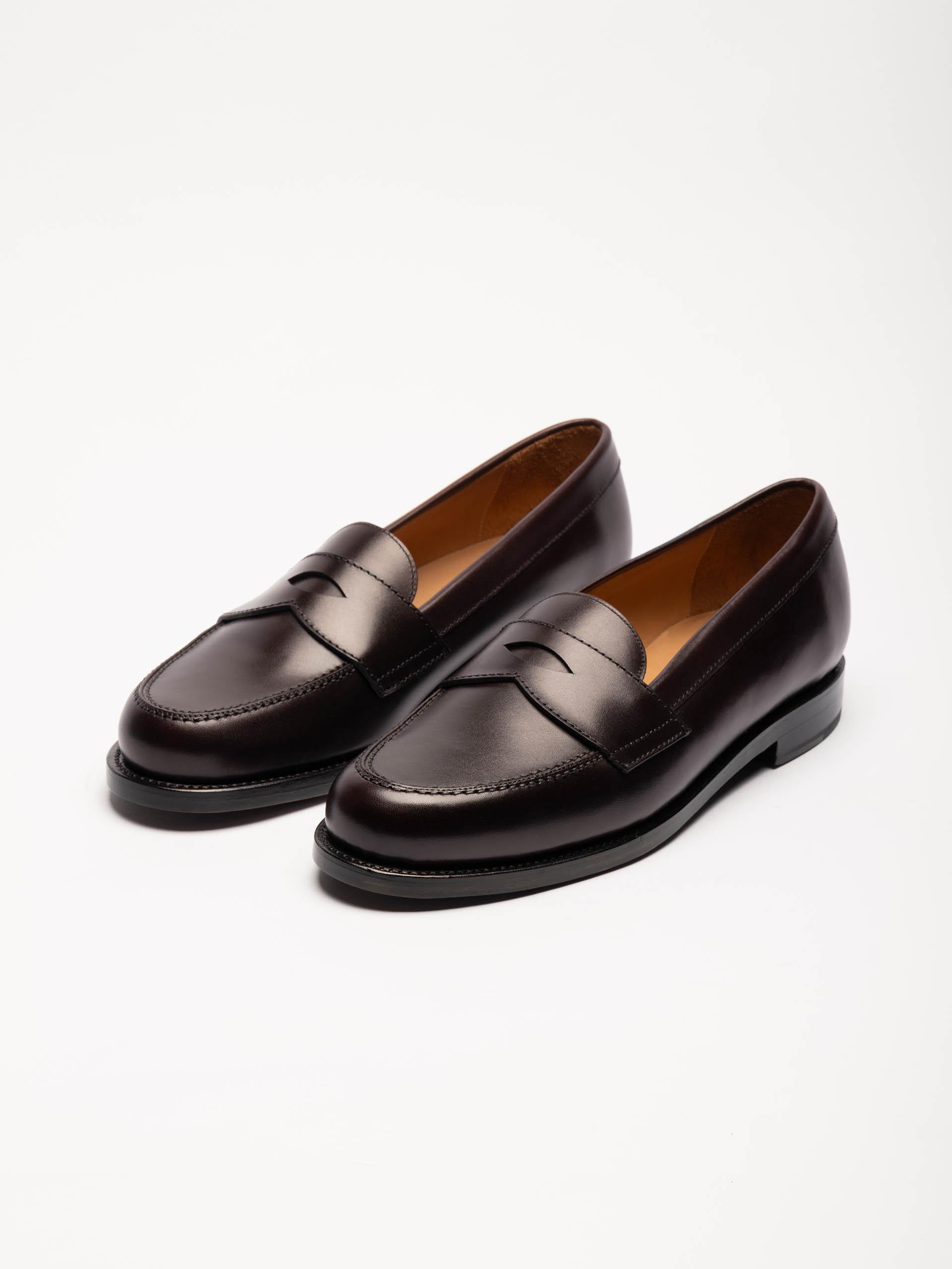 The Ivy Loafer - Light Wear and Tear Burgundy Calf 2