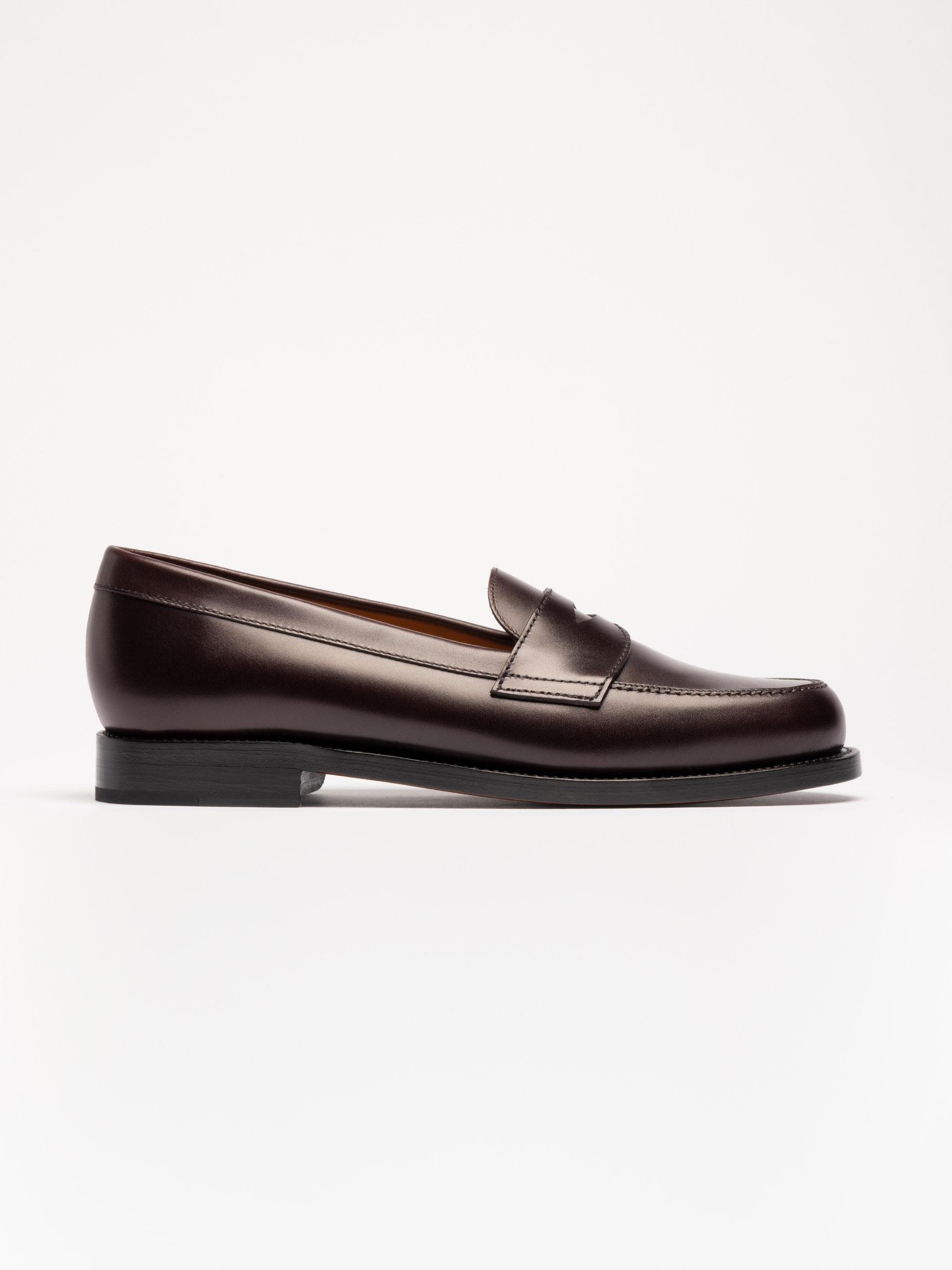 The Ivy Loafer - Medium Wear and Tear Burgundy Calf 1