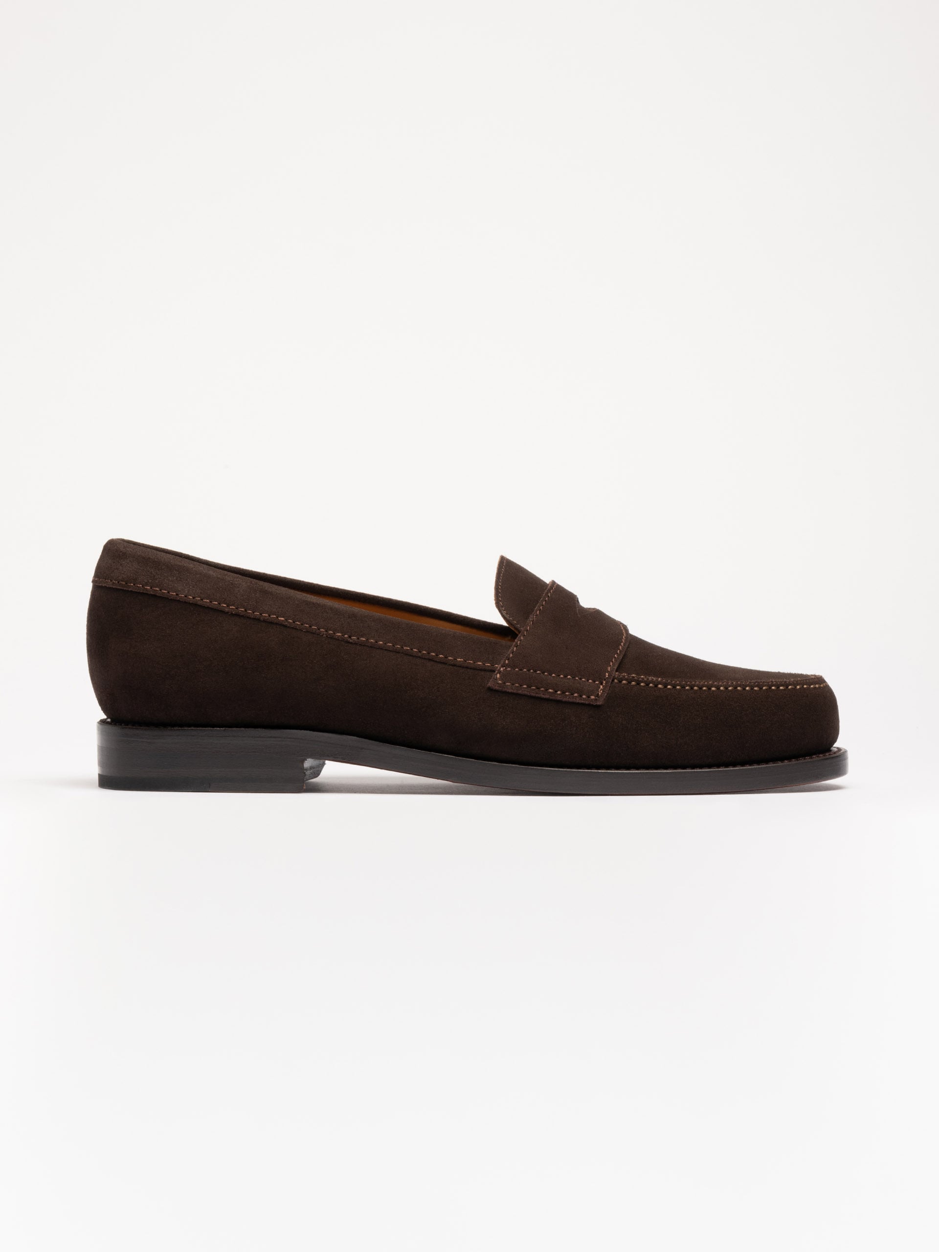 The Ivy Loafer - Light Wear and Tear Brown Suede 1