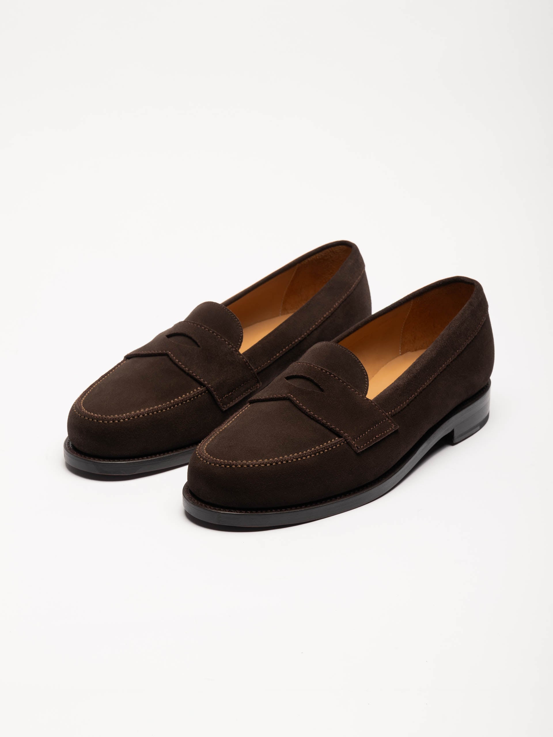 The Ivy Loafer - Light Wear and Tear Brown Suede 2