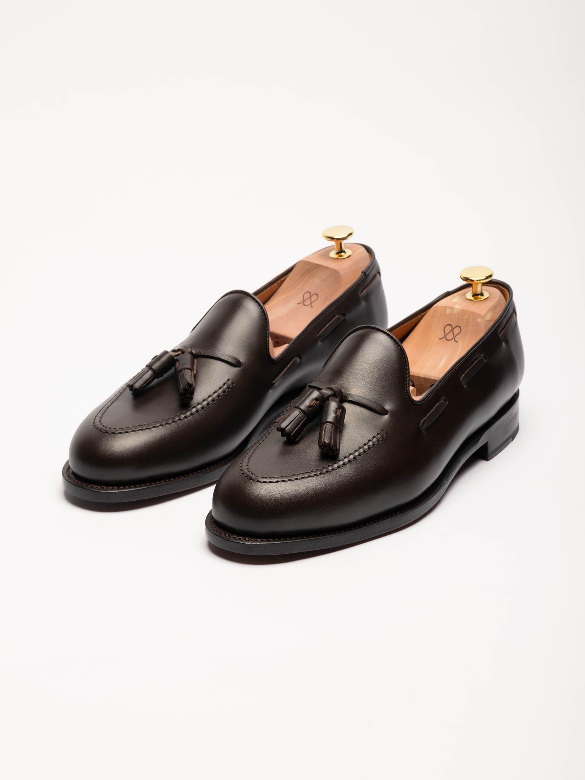 The Tassel Loafer - Light Wear and Tear Brown Calf 2