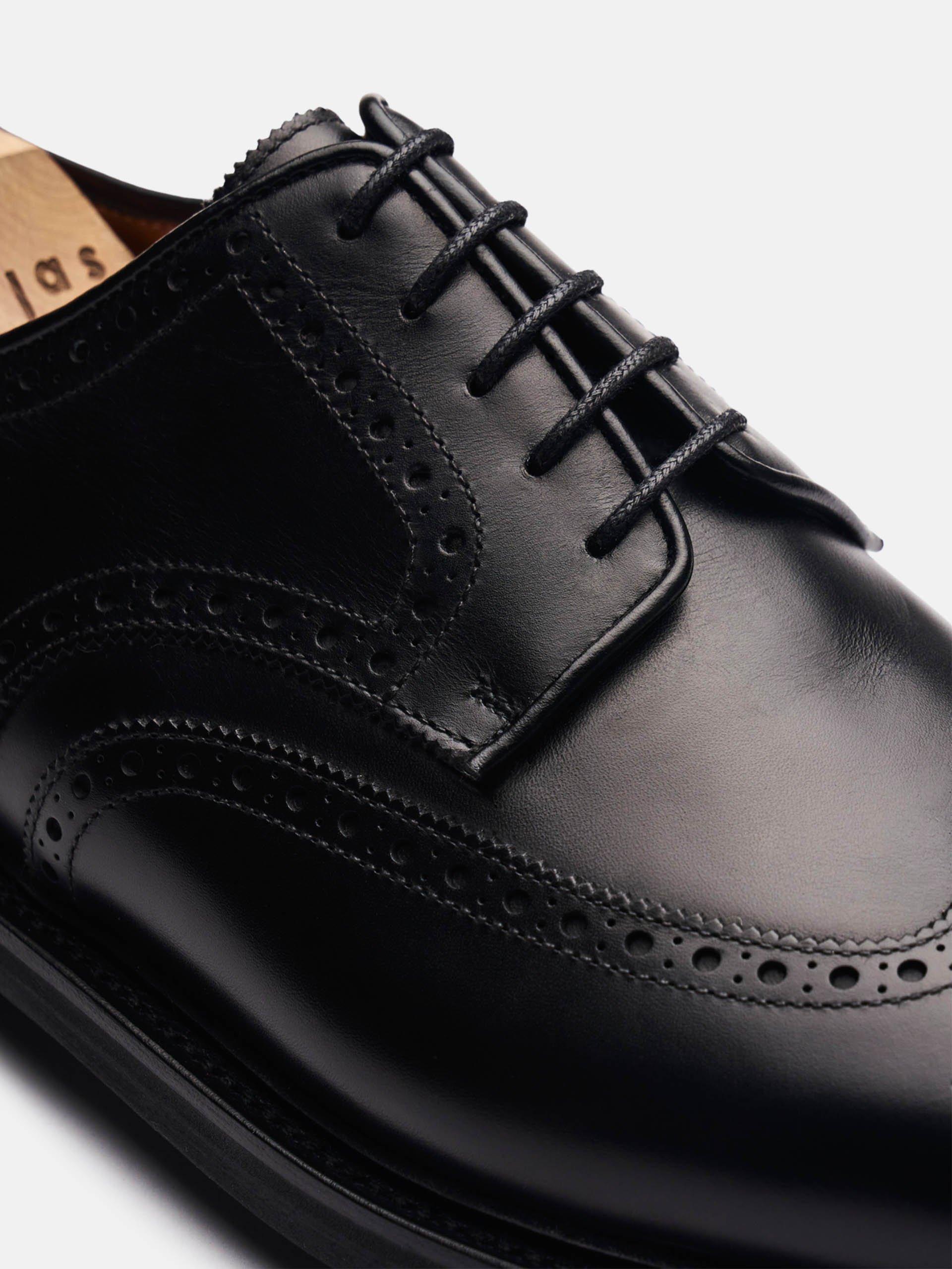 The Derby - Light Wear and Tear Black Calf 2