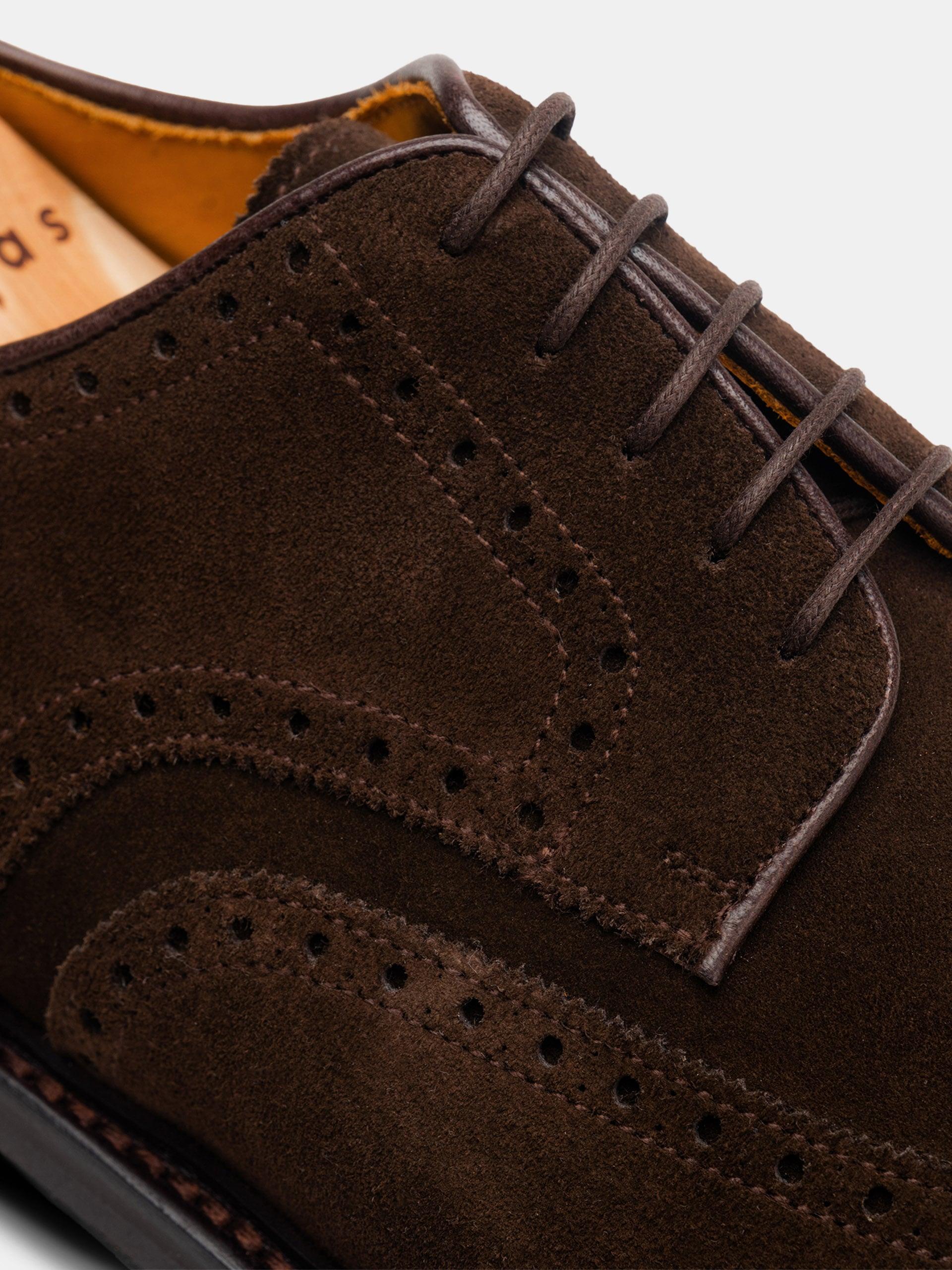The Derby - Signs of Wear Brown Suede 2