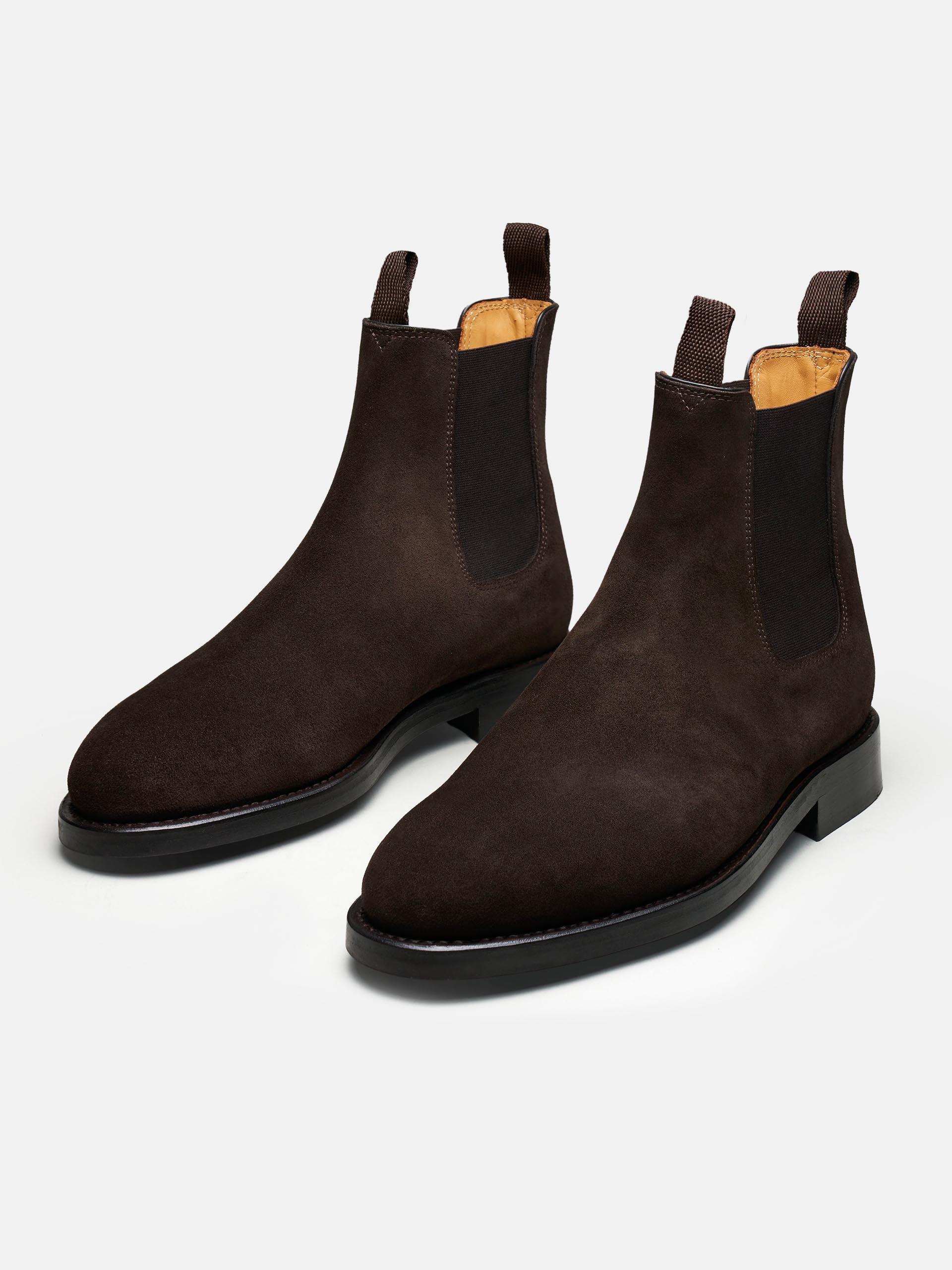 The Chelsea Boot - Light Wear and Tear Brown Suede 2