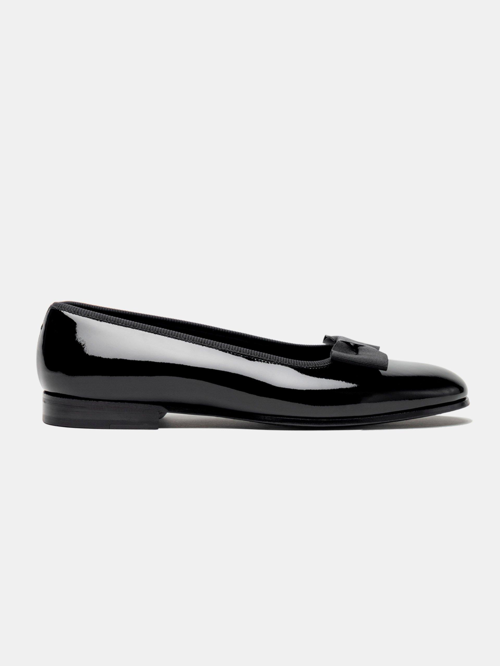 The Opera Pump - Light Wear and Tear Black Patent 1
