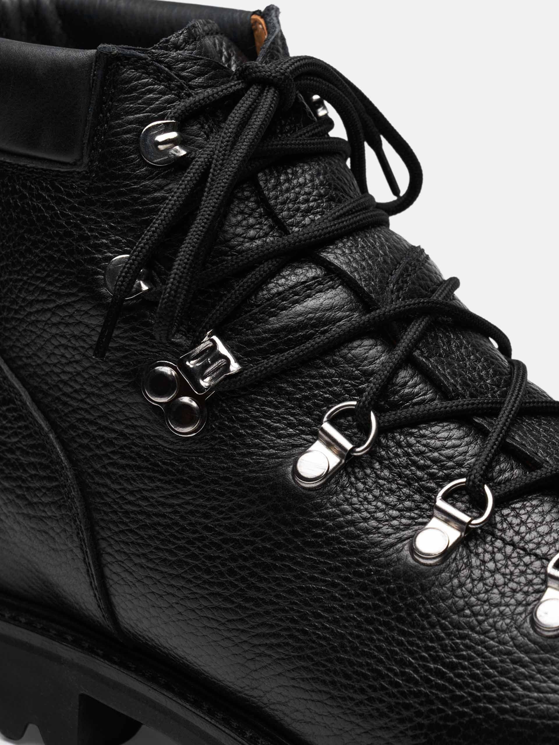 The Hiking Boot - Light Wear and Tear Black Grain 2