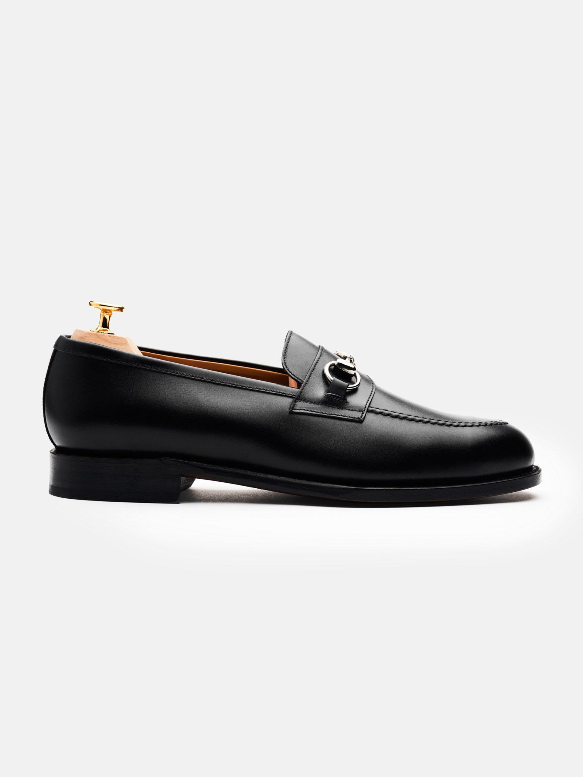 The Horsebit Loafer - Medium Wear and Tear Black Calf 1