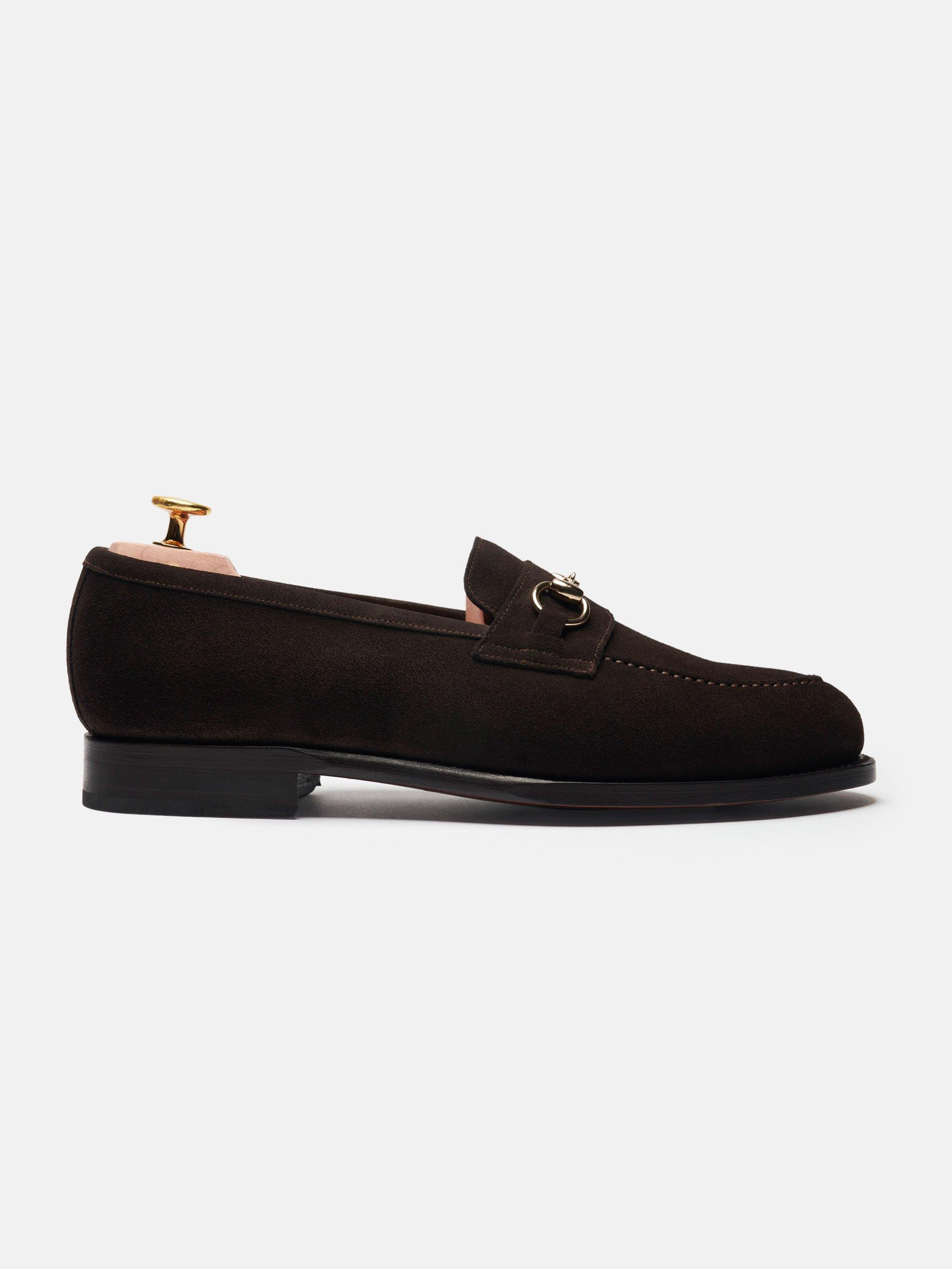 The Horsebit Loafer - Light Wear and Tear Brown Suede 1