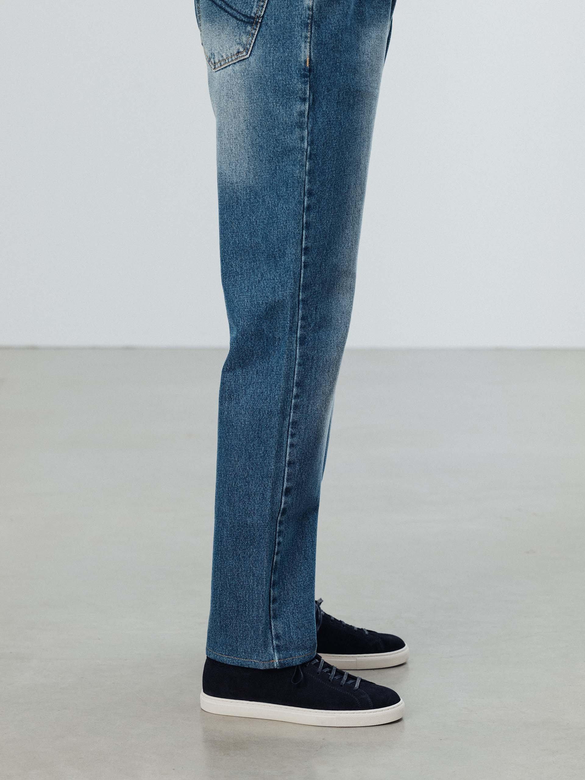 The Sneaker 02 Navy Suede 2