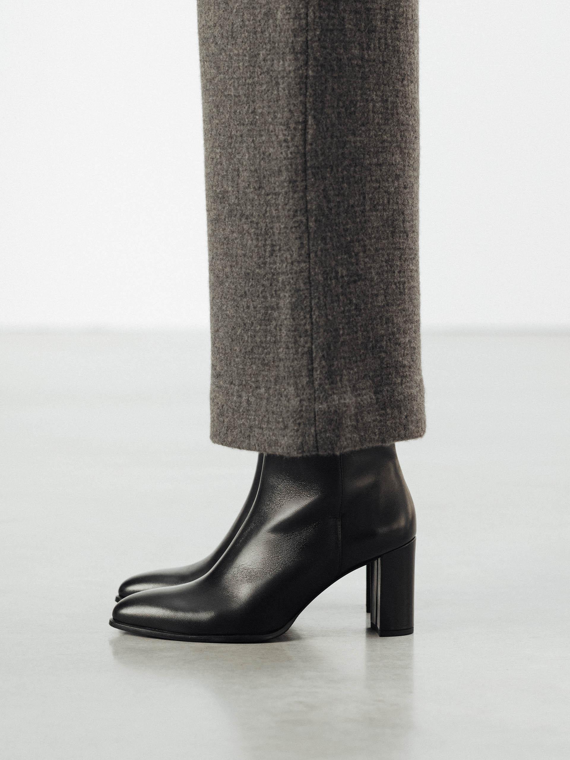The Ankle Boot Black Nappa 2
