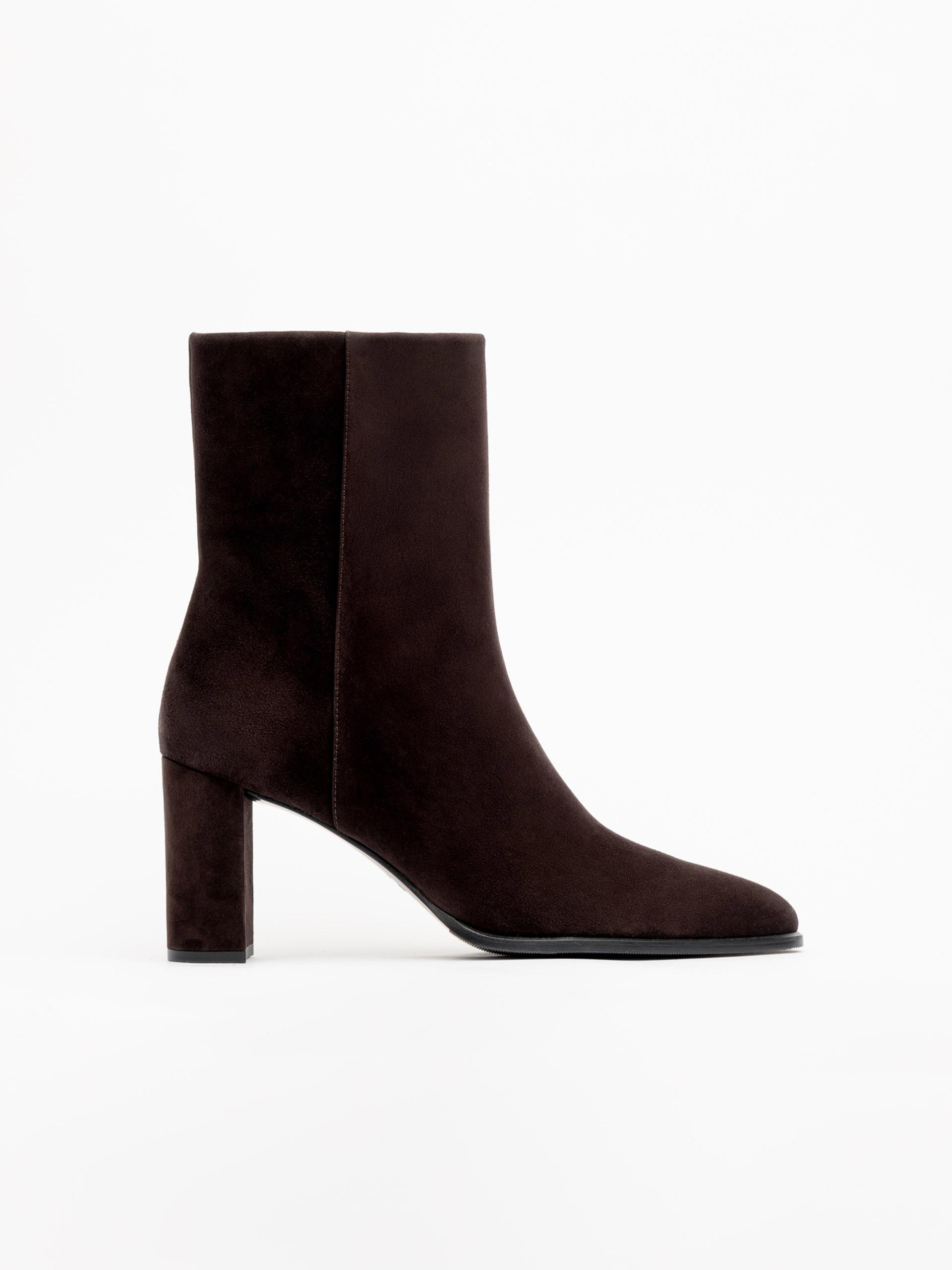 The Ankle Boot Brown Suede 1