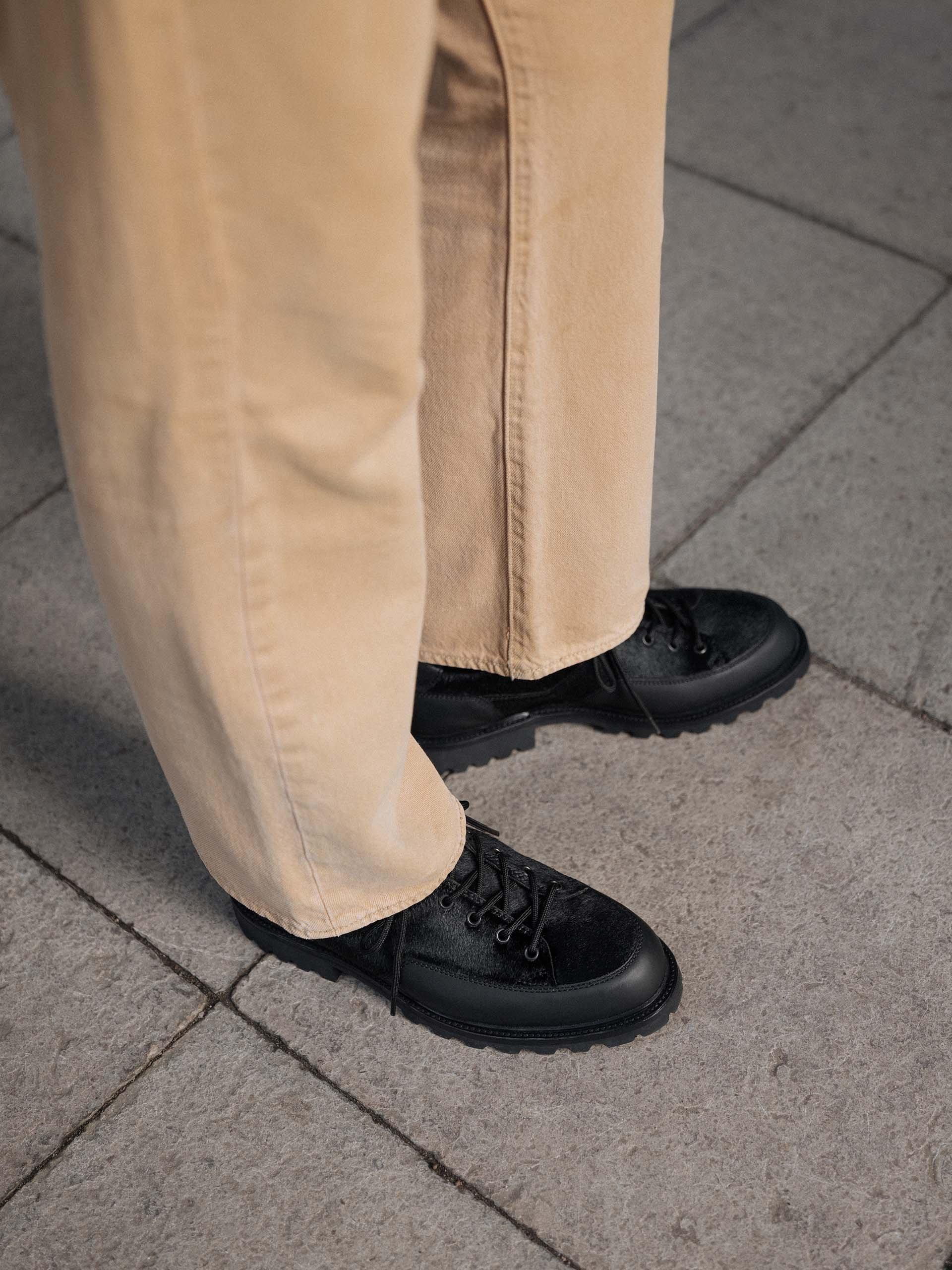 The Hybrid Hiker Black Pony Hair 2