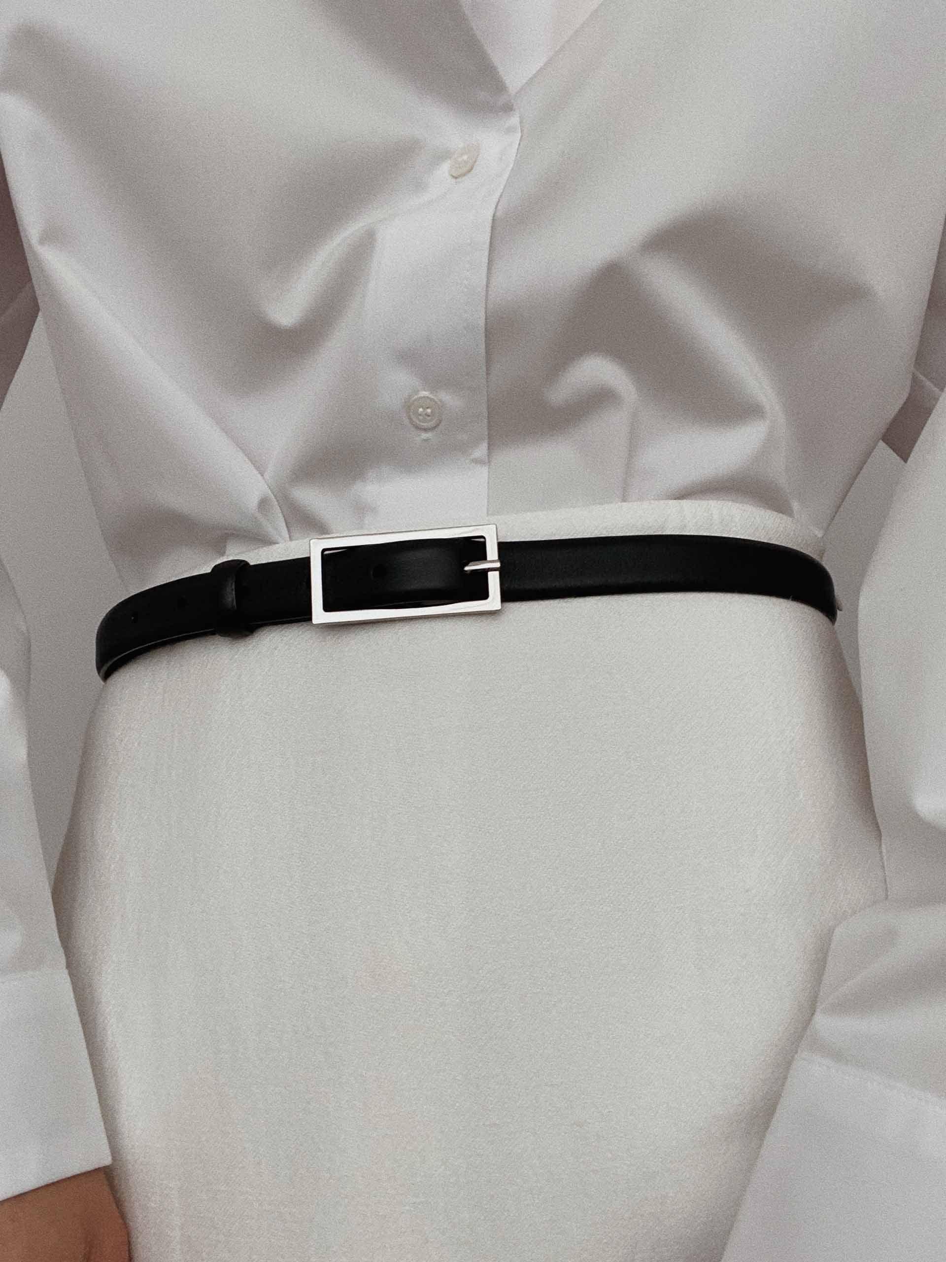 The Belt 20mm Black Nappa - 20 mm 2