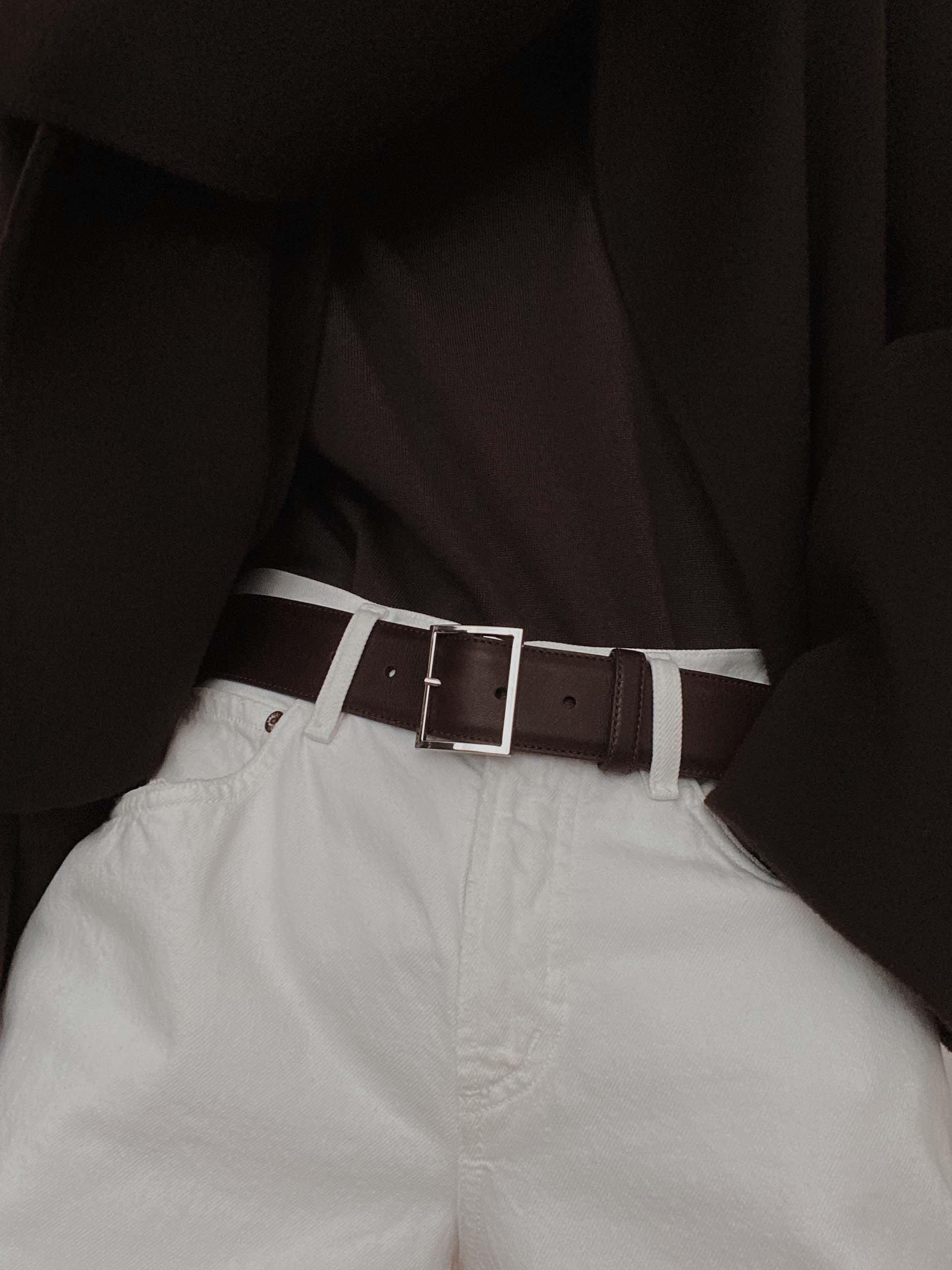 The Belt 40mm Brown Nappa - 40 mm 2
