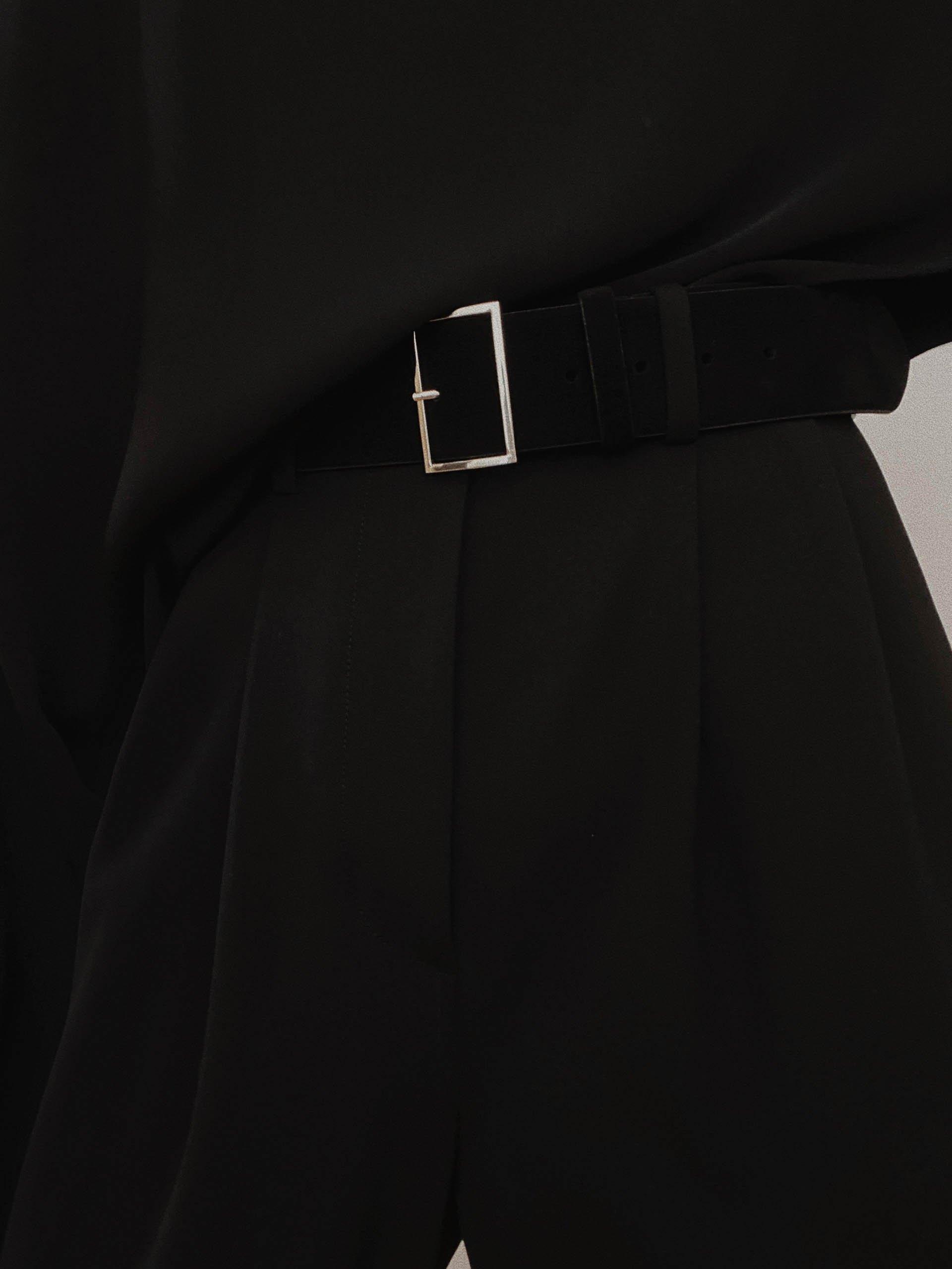 The Belt 50mm Black Suede - 50 mm 2