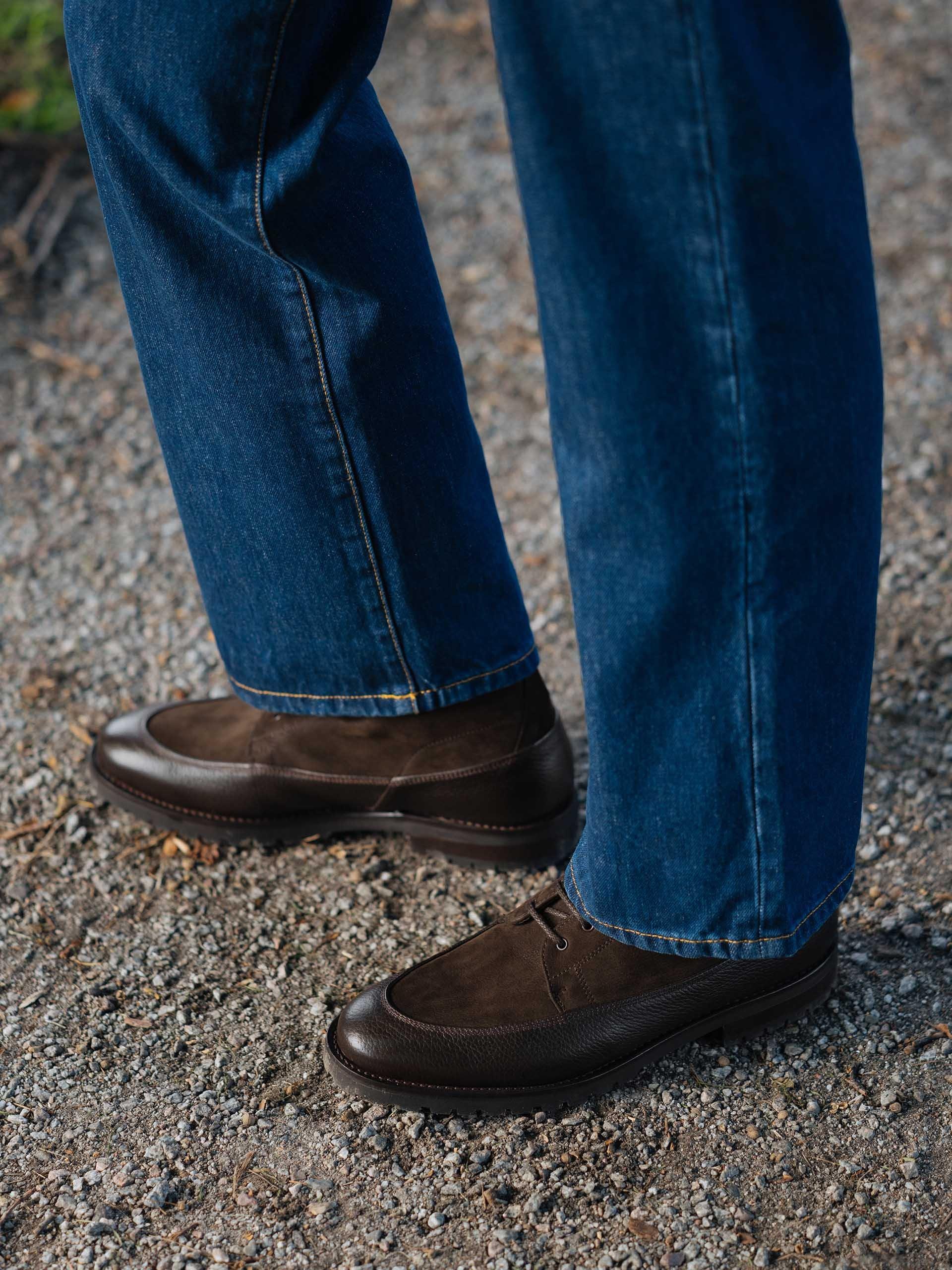 The Country Boot Brown Nubuck & Brown Grain 2