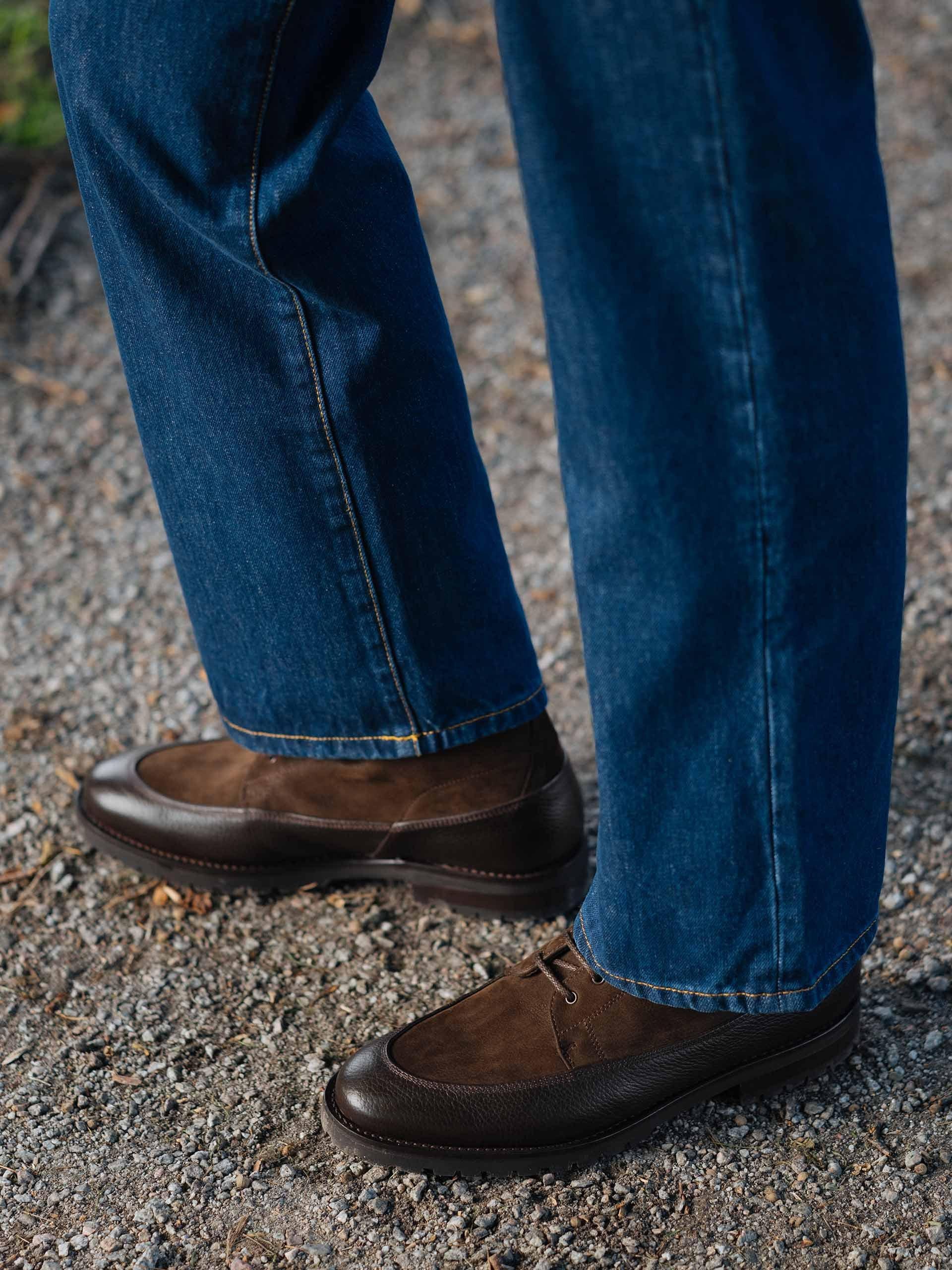 The Country Boot Brown Nubuck & Brown Grain 2
