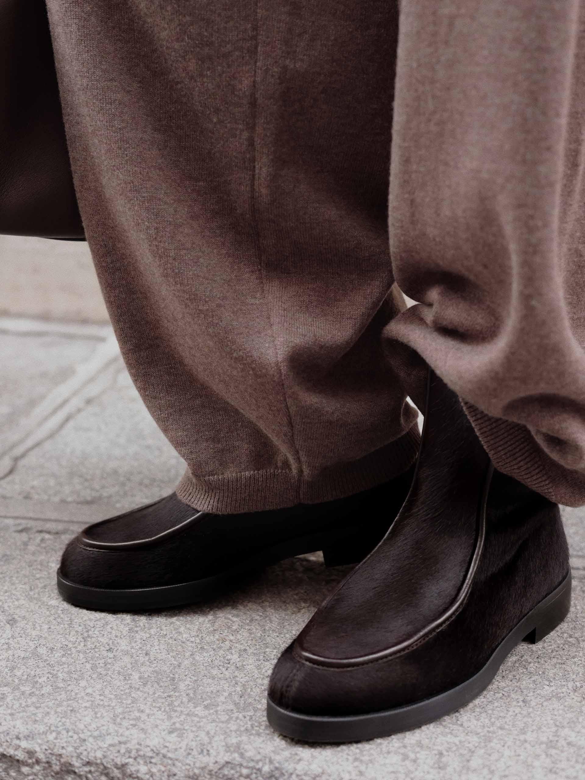 The Chalet Boot Brown Pony Hair 2