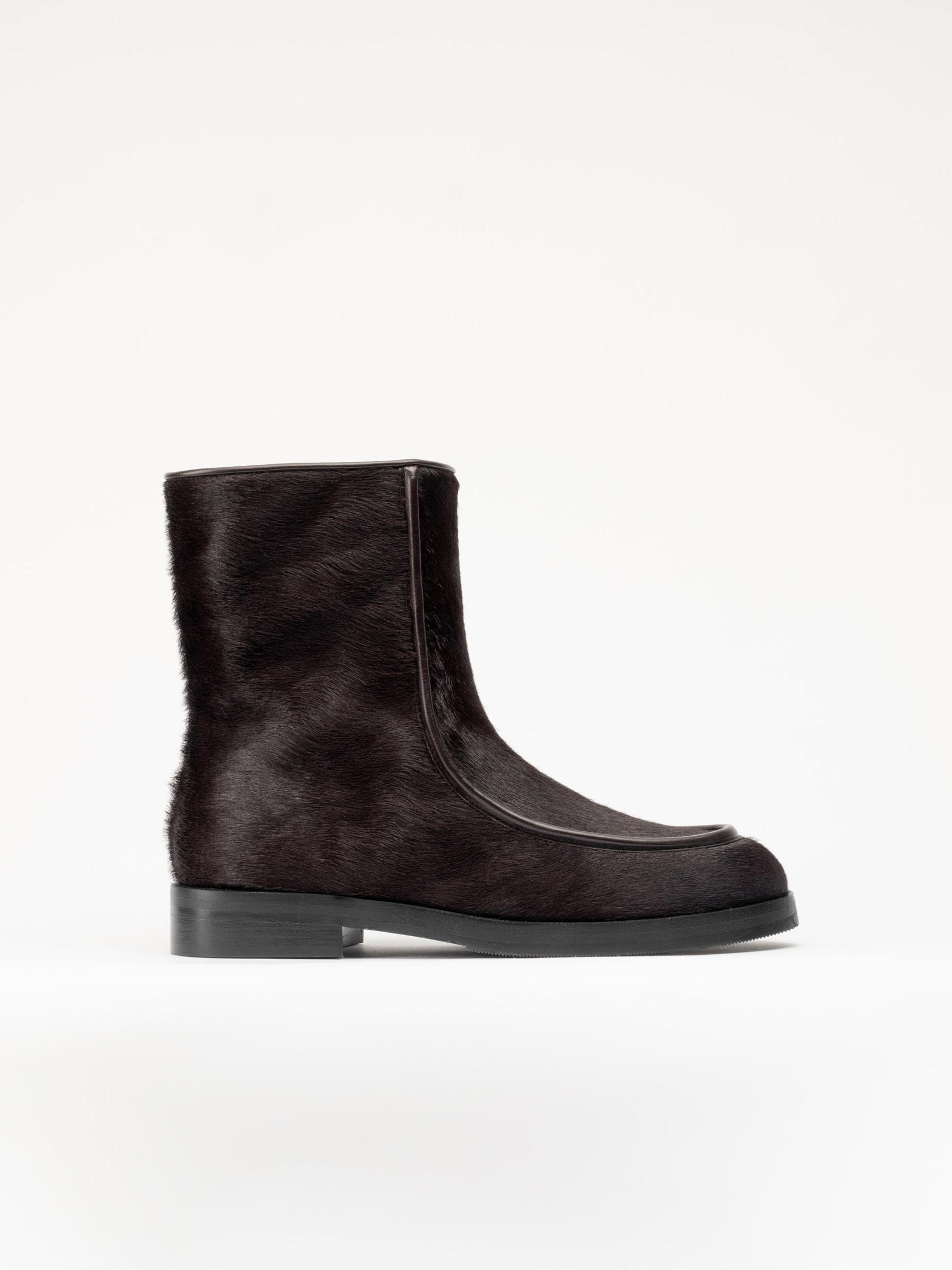 The Chalet Boot Brown Pony Hair 1