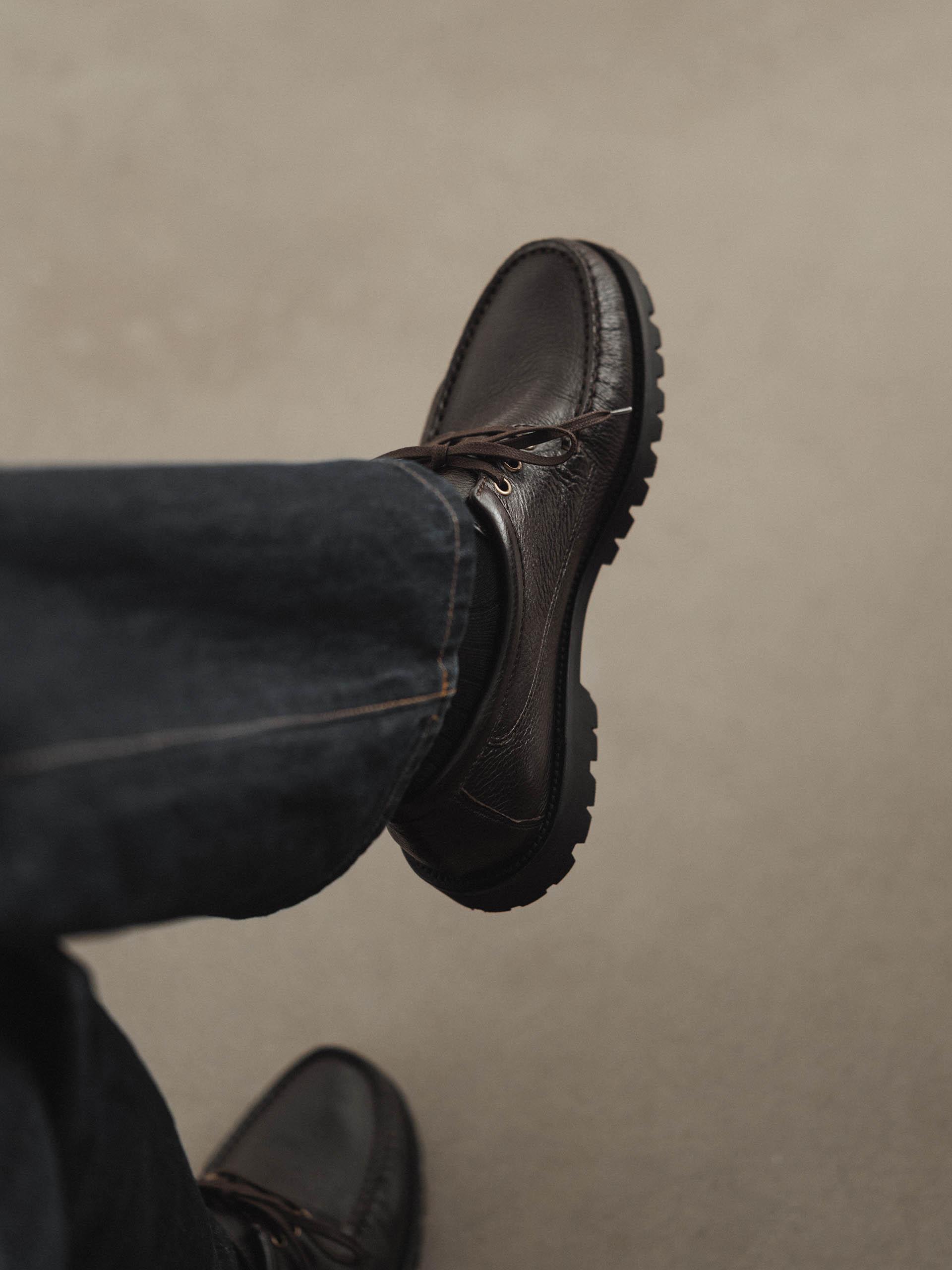 The Camp Moc Brown Deerskin 2