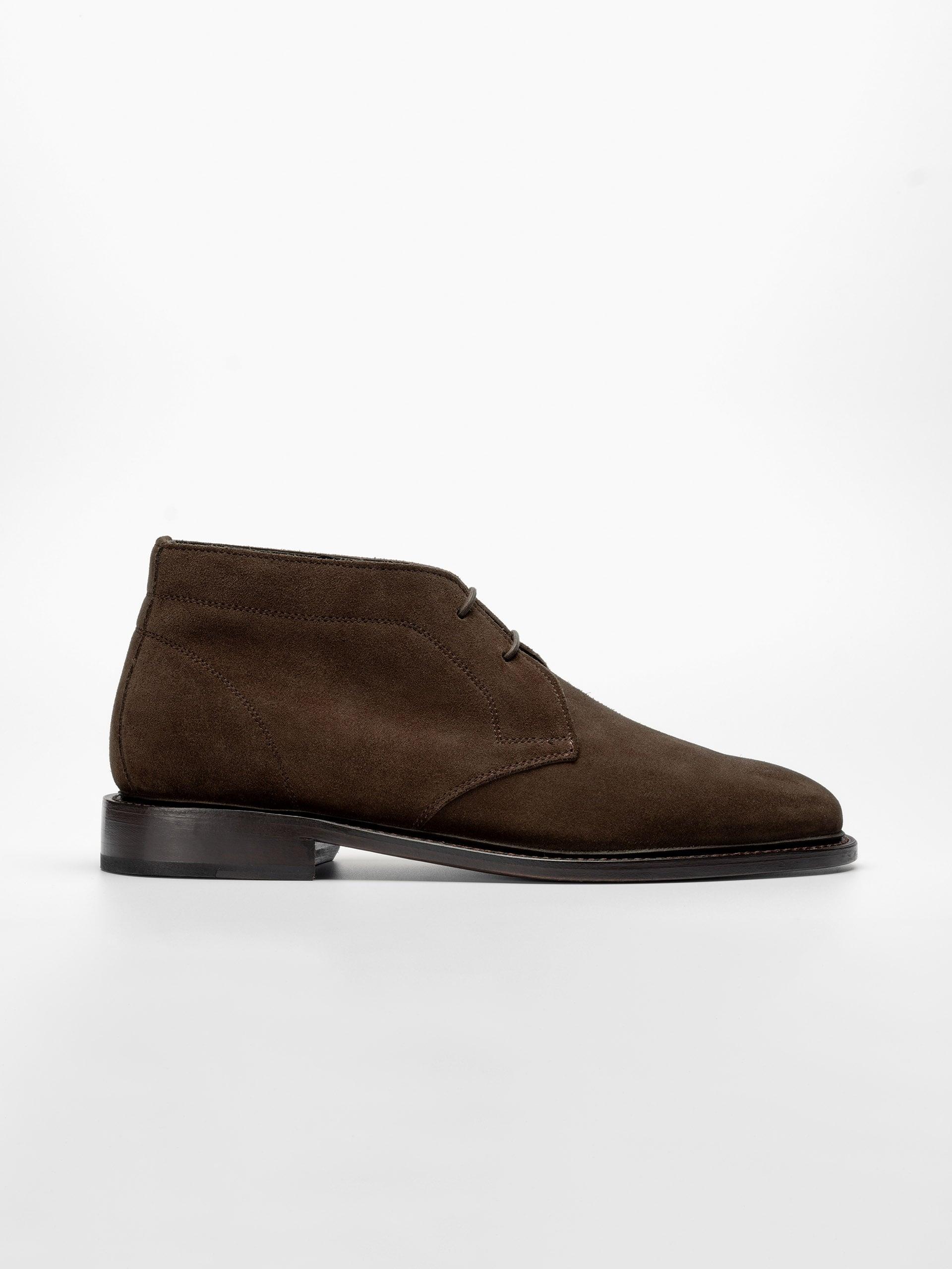 The Unlined Chukka Brown Suede 1