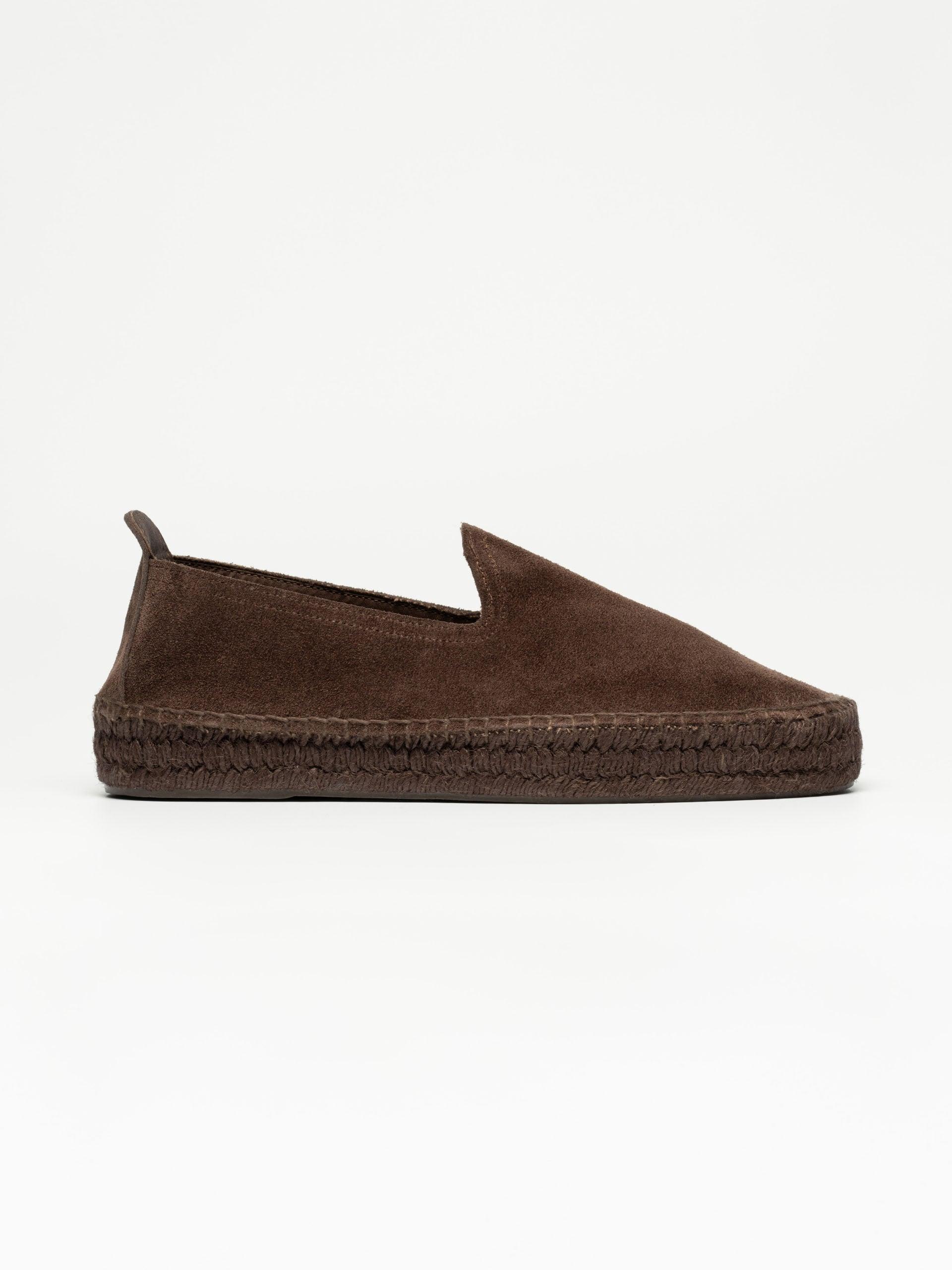 The Espadrille All Brown Suede 1
