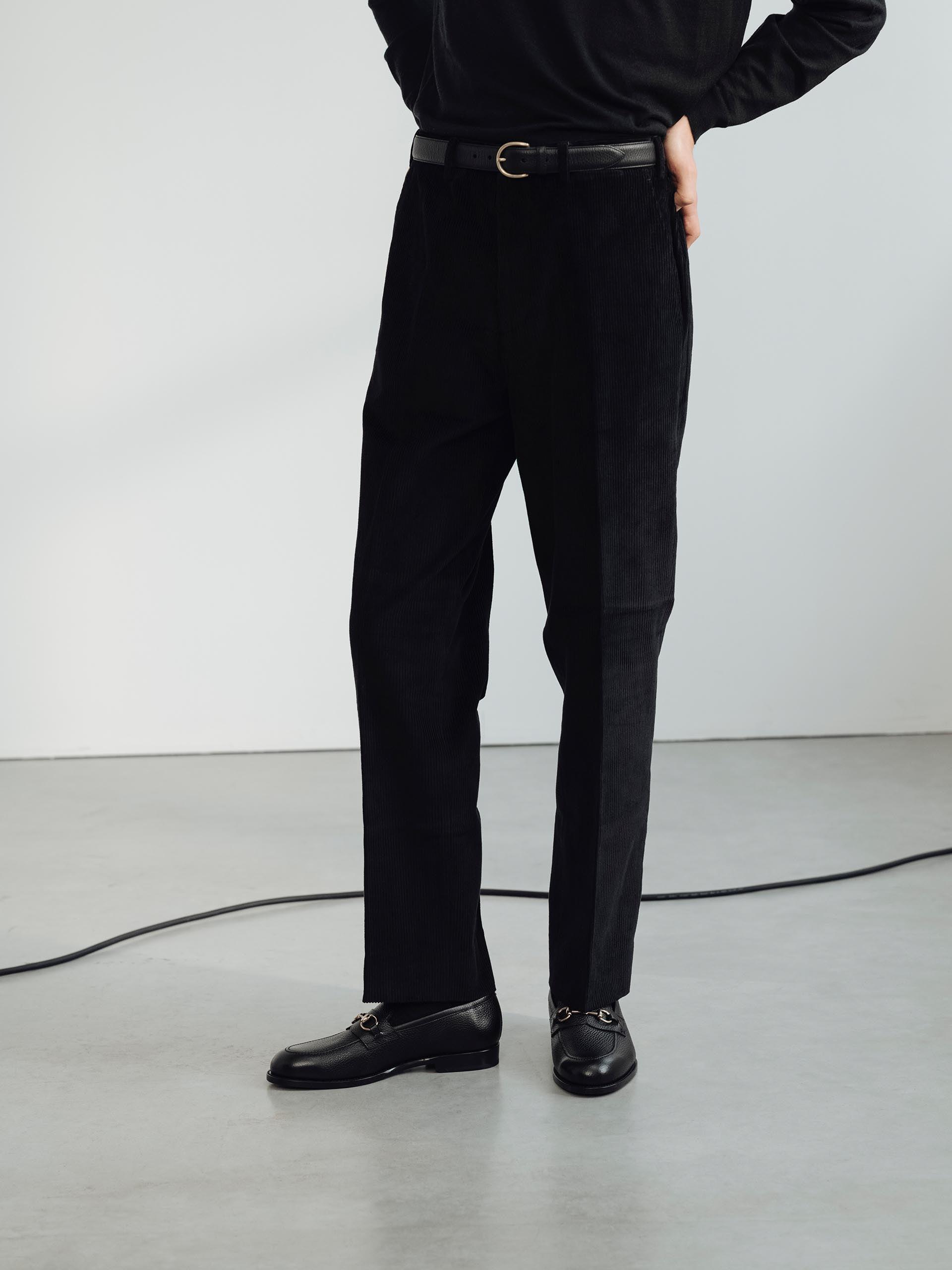 The Horsebit Loafer Black Grain 2