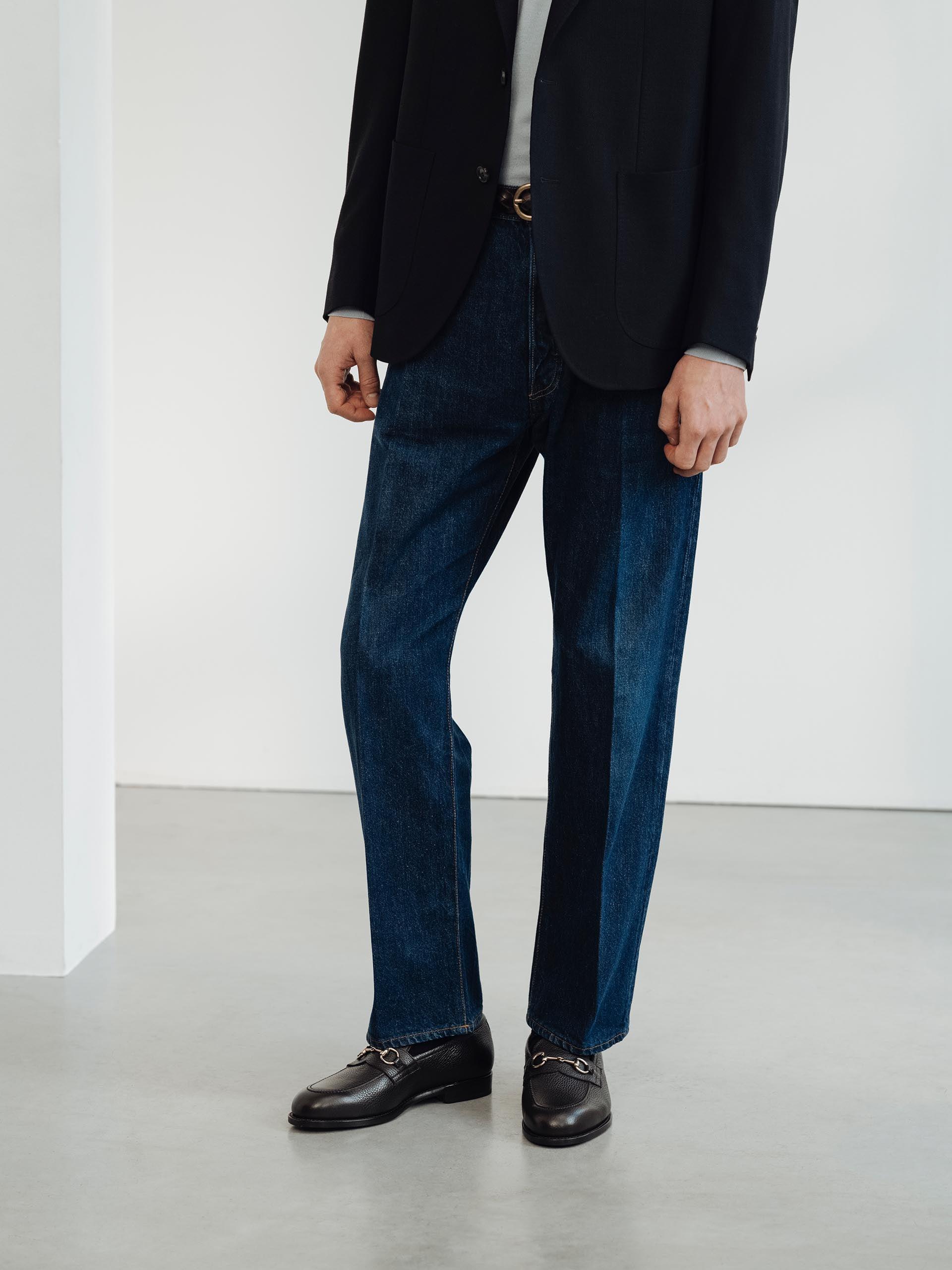The Horsebit Loafer Brown Grain 2