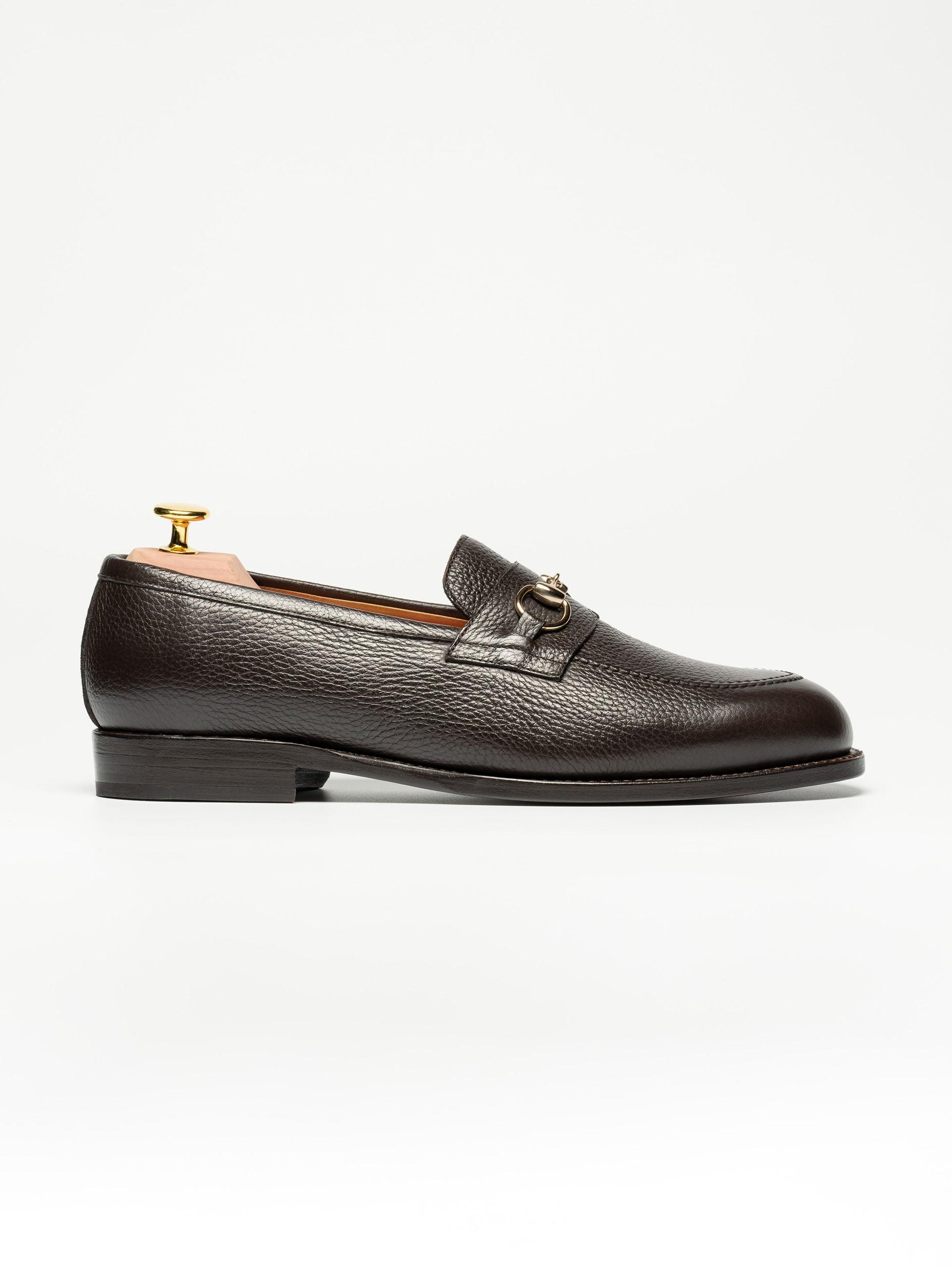 The Horsebit Loafer Brown Grain 1