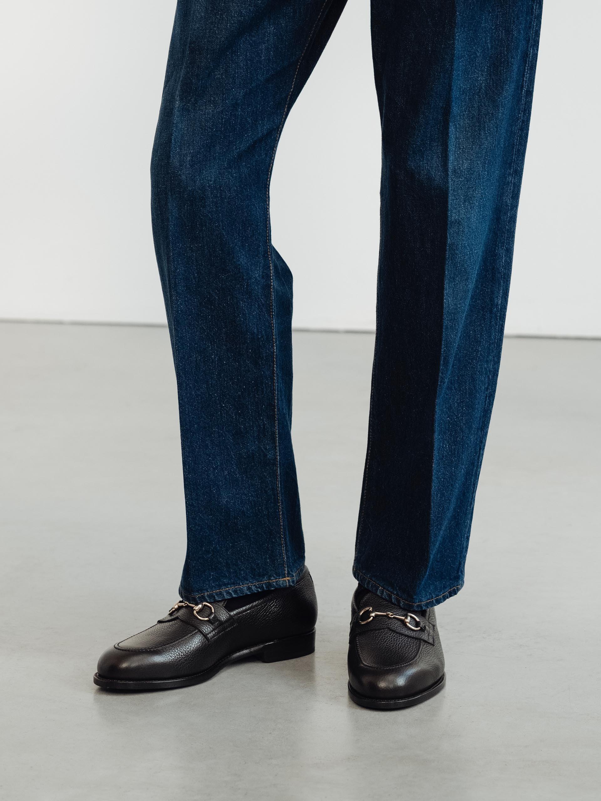 The Horsebit Loafer Brown Grain 2