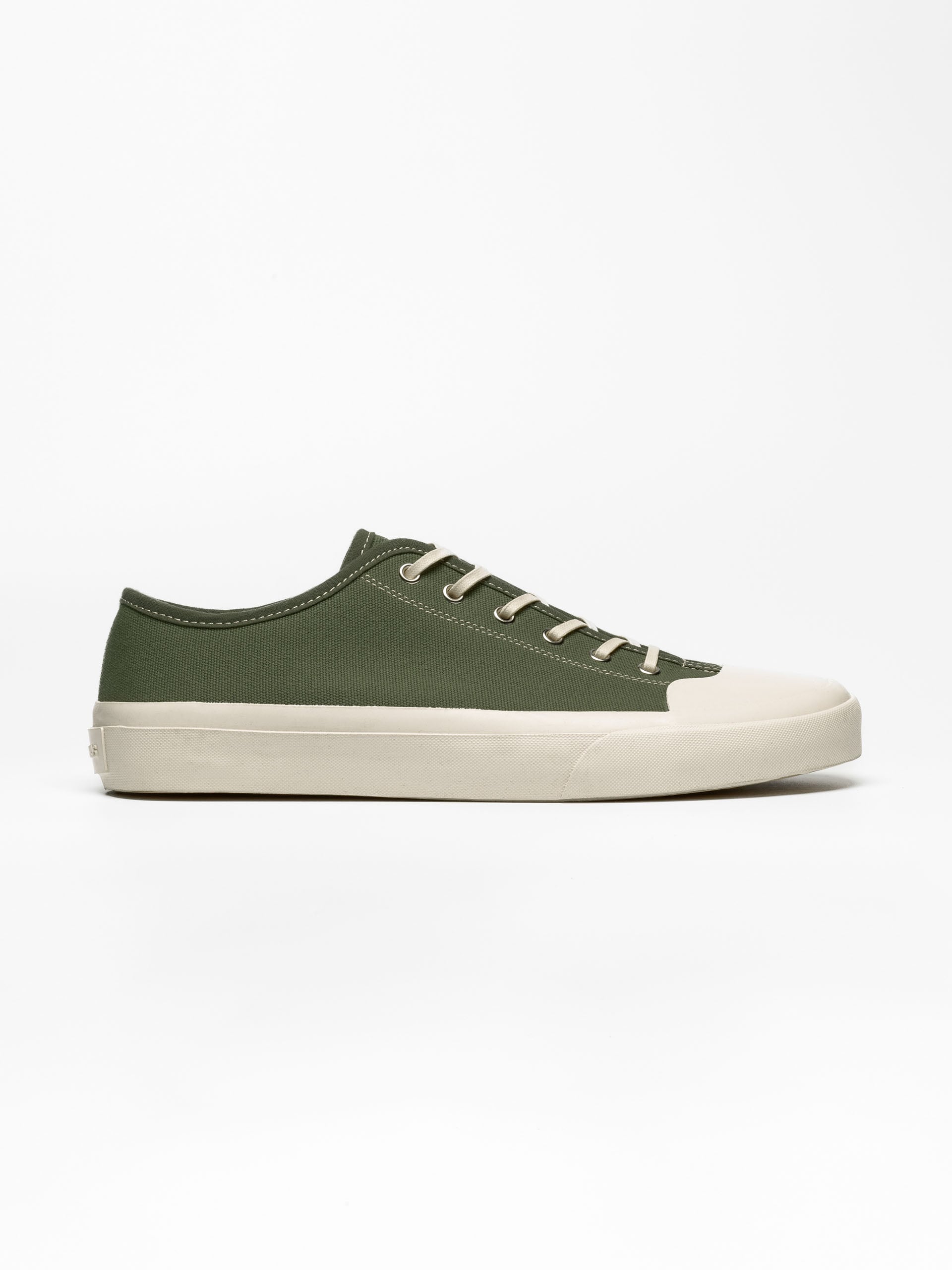 The Plimsoll Olive Drab Canvas 1