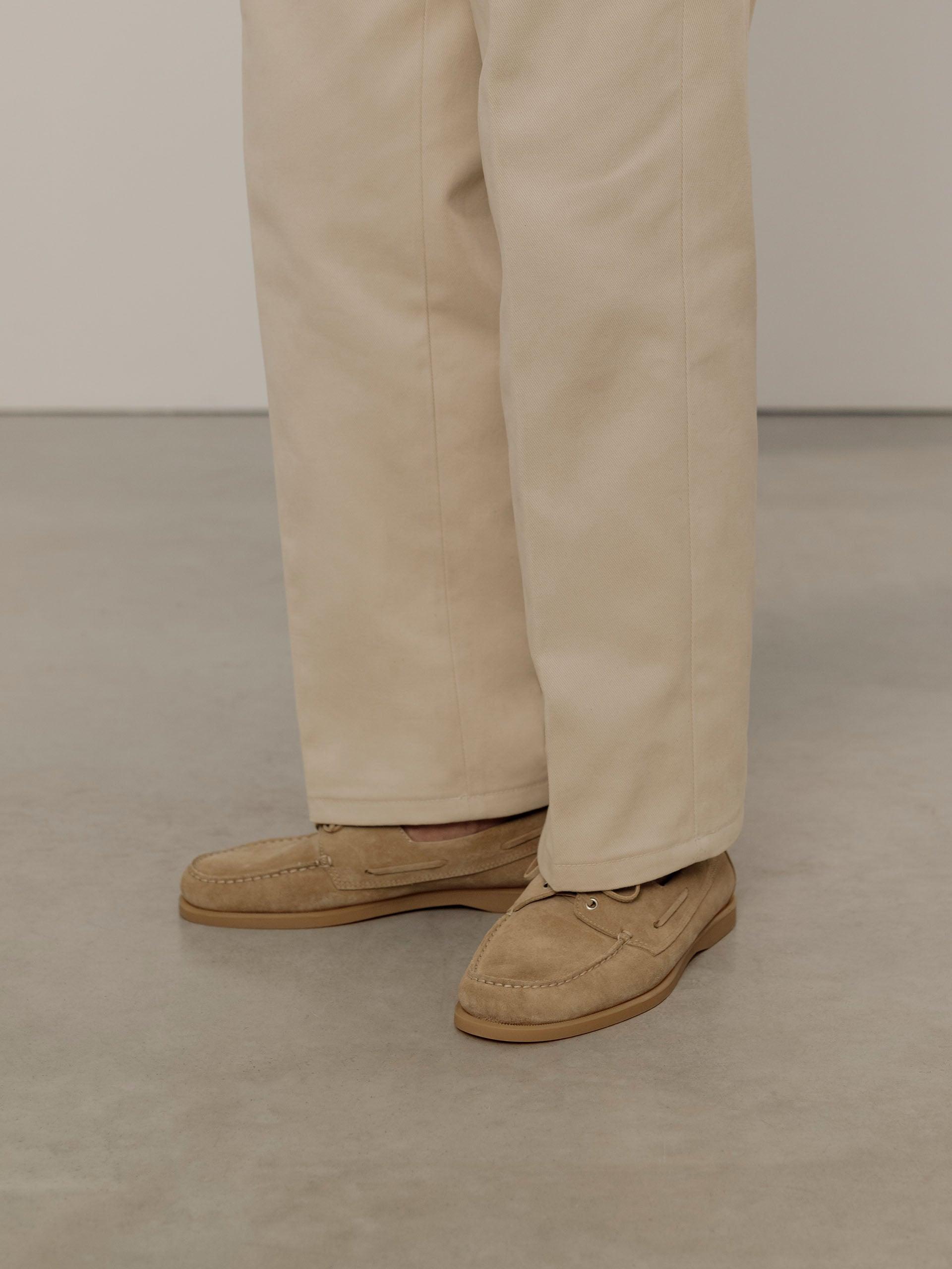 The Boat Shoe Sand Suede 2